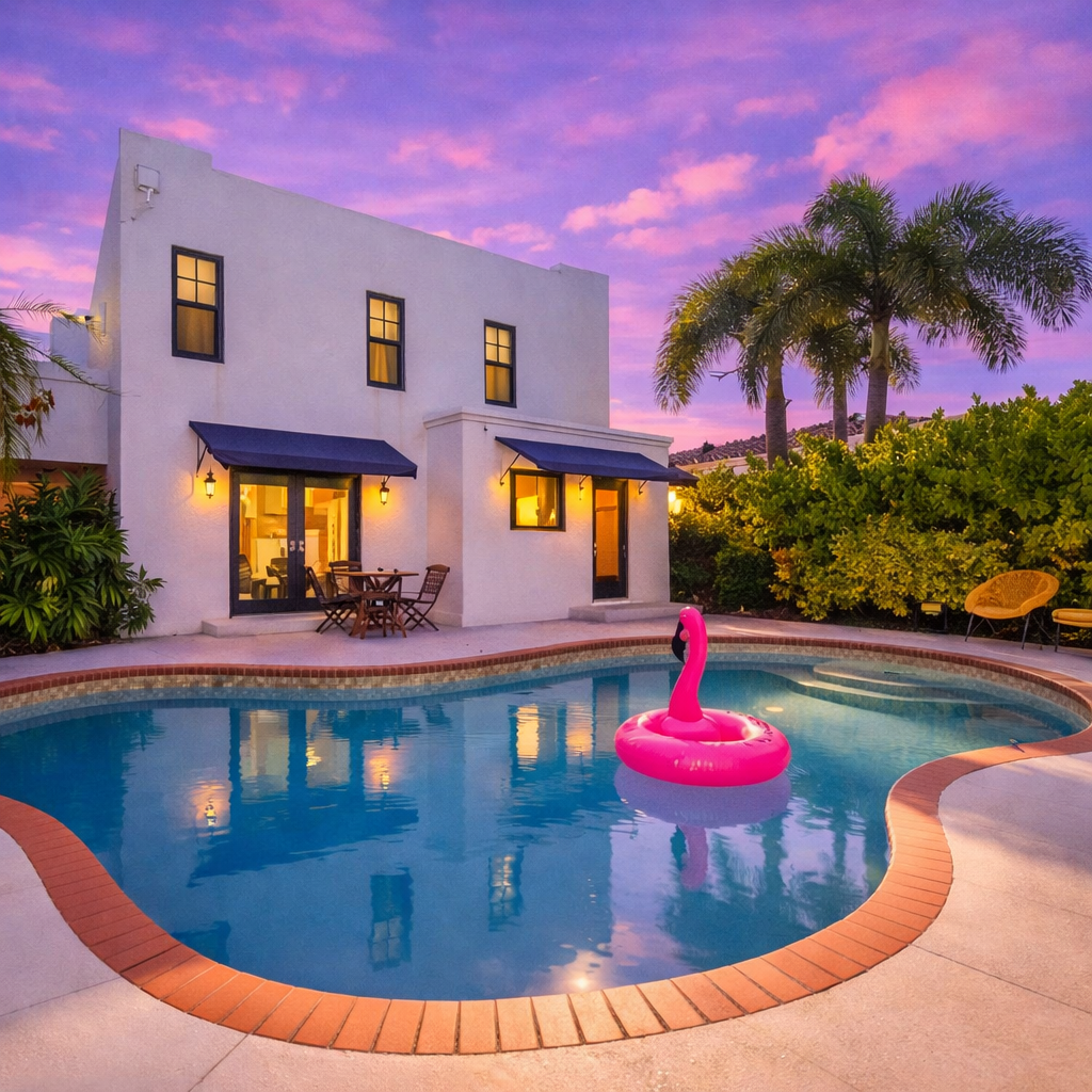 Sunny 4BR Getaway | Pool & Private Guest Suite — West Palm Beach, FL — vacation rental