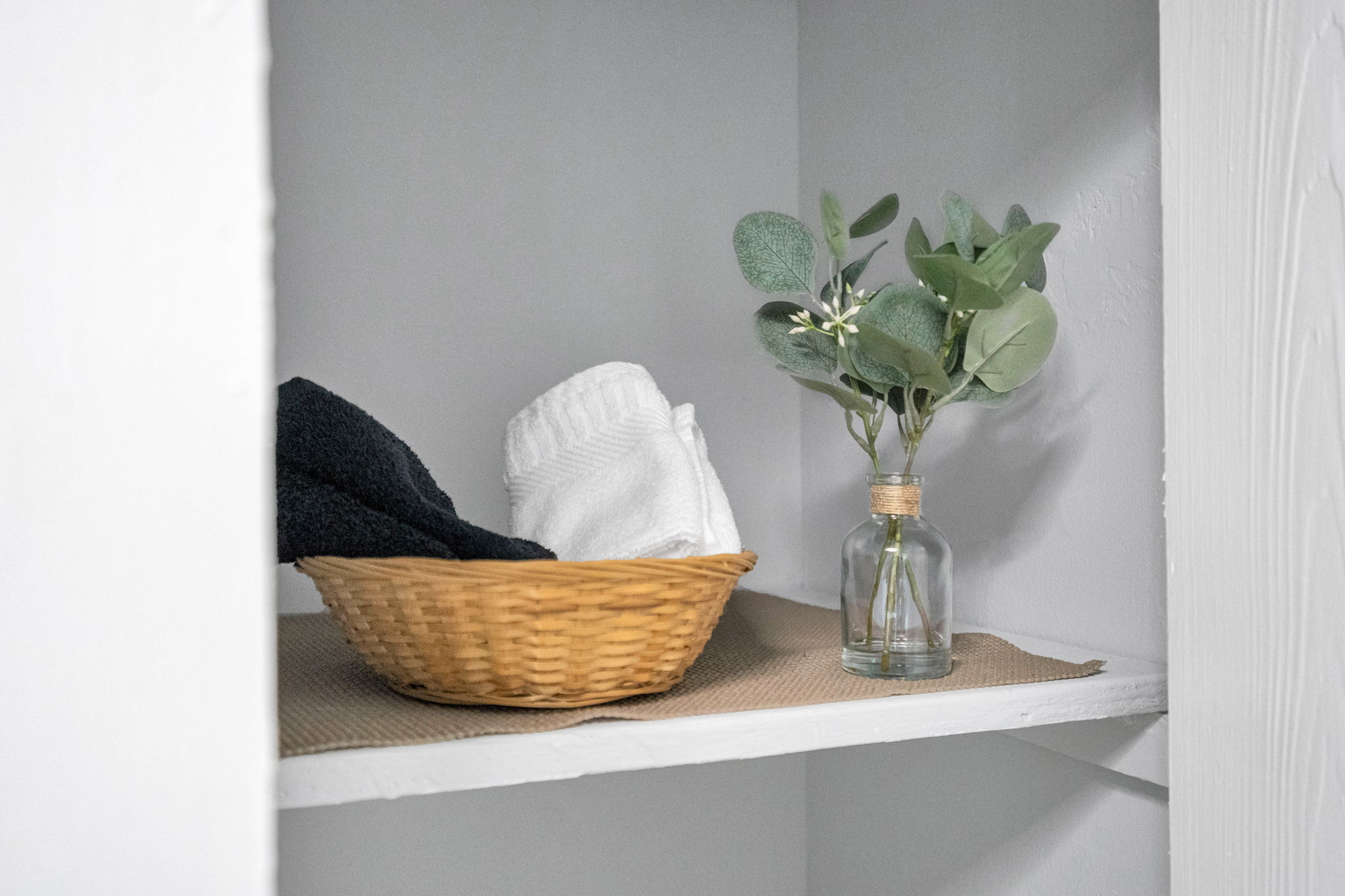 Minimalist windowsill with calming greenery.