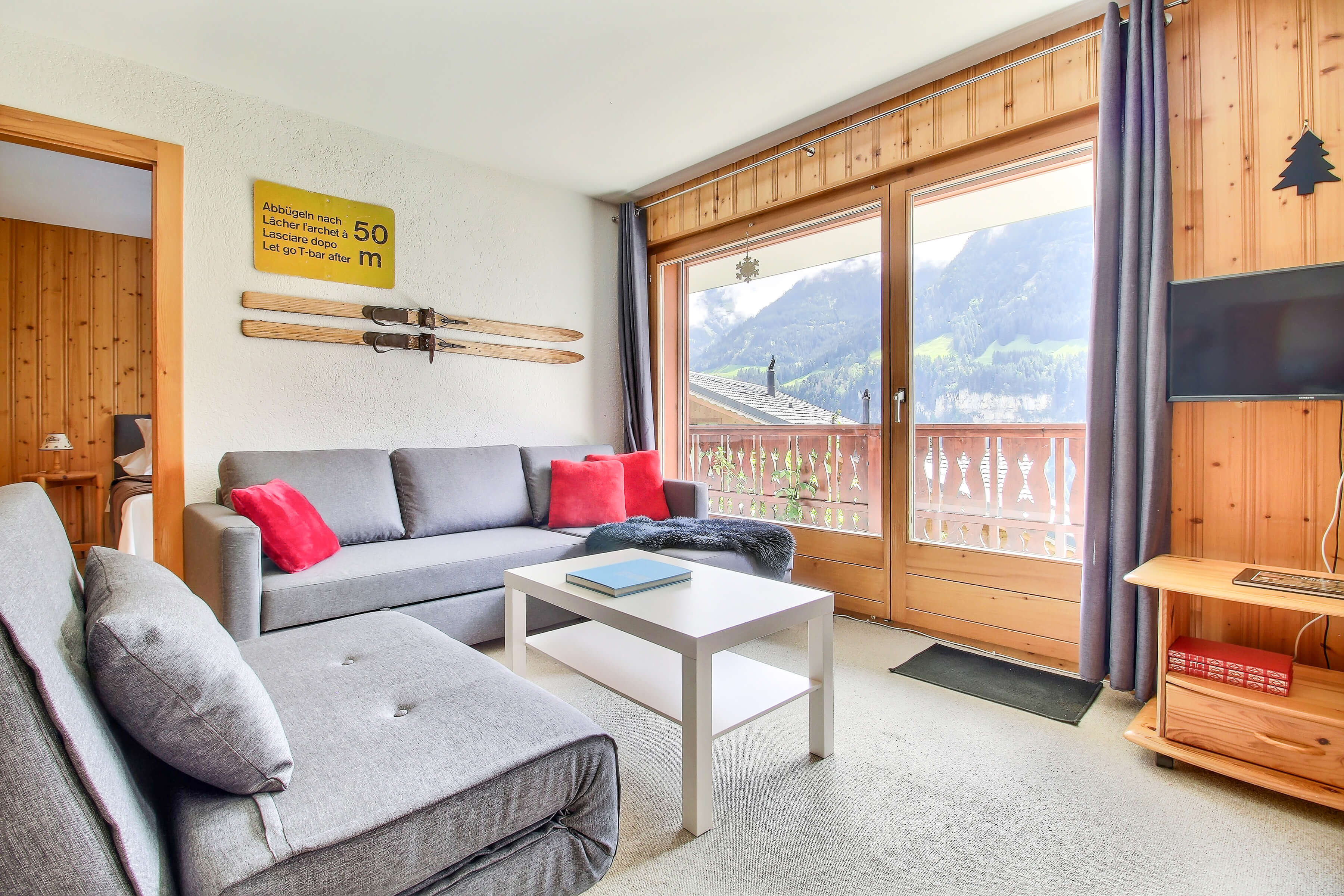 Spacious terrasse, luminous in Champéry, VS