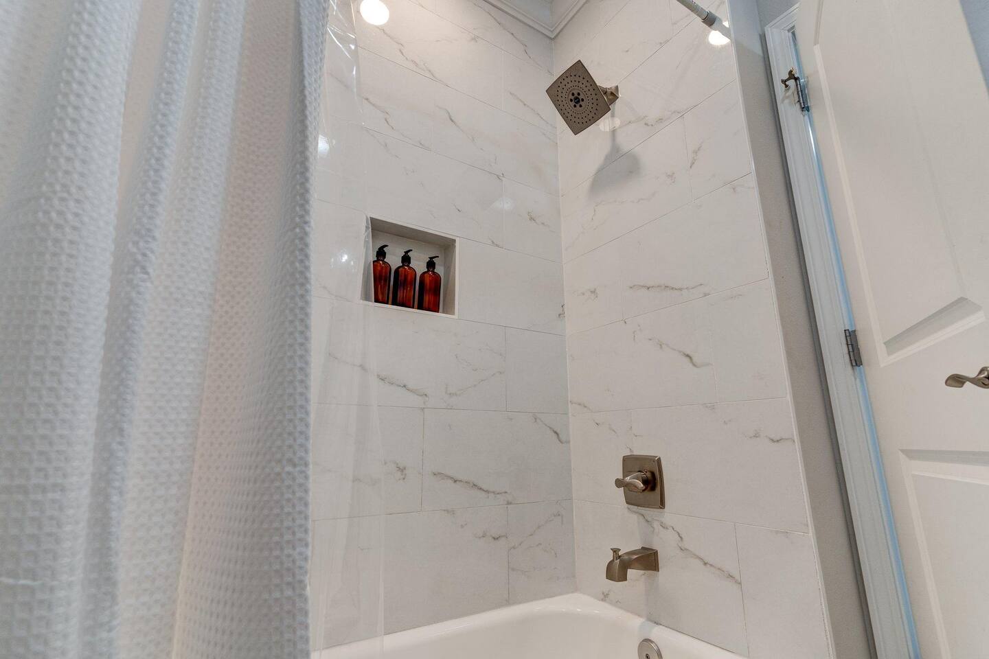 First full bathroom shower