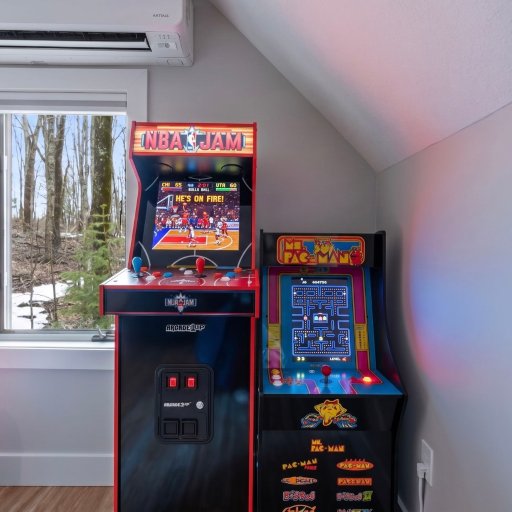 NBA Jam and Ms. Pac-Man — classic arcade games for all ages