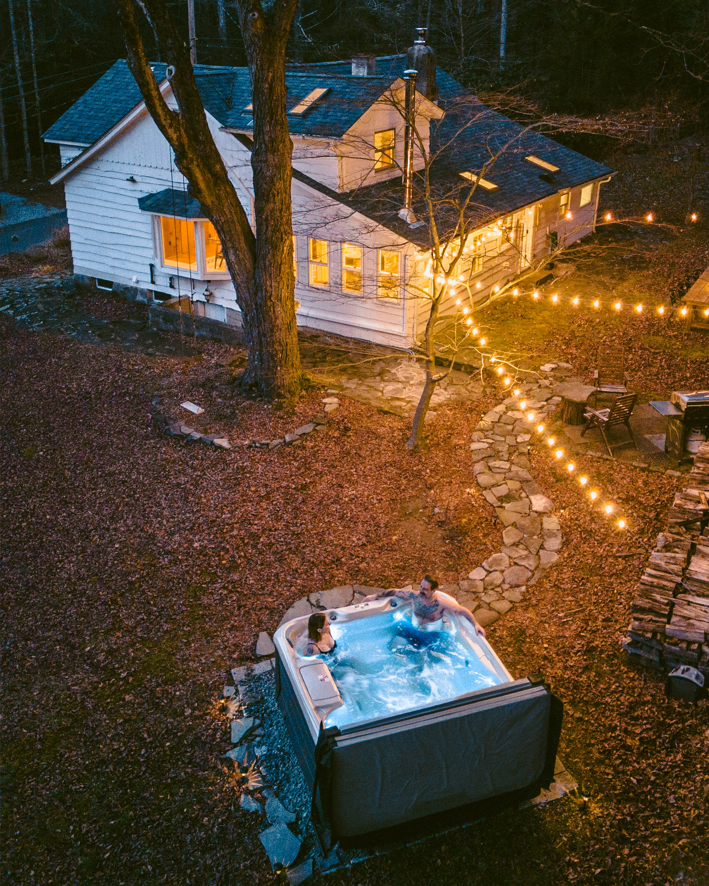 Creekfront Cabin Sauna & Hot Tub Hikers Hollow — Cuddebackville, NY — vacation rental