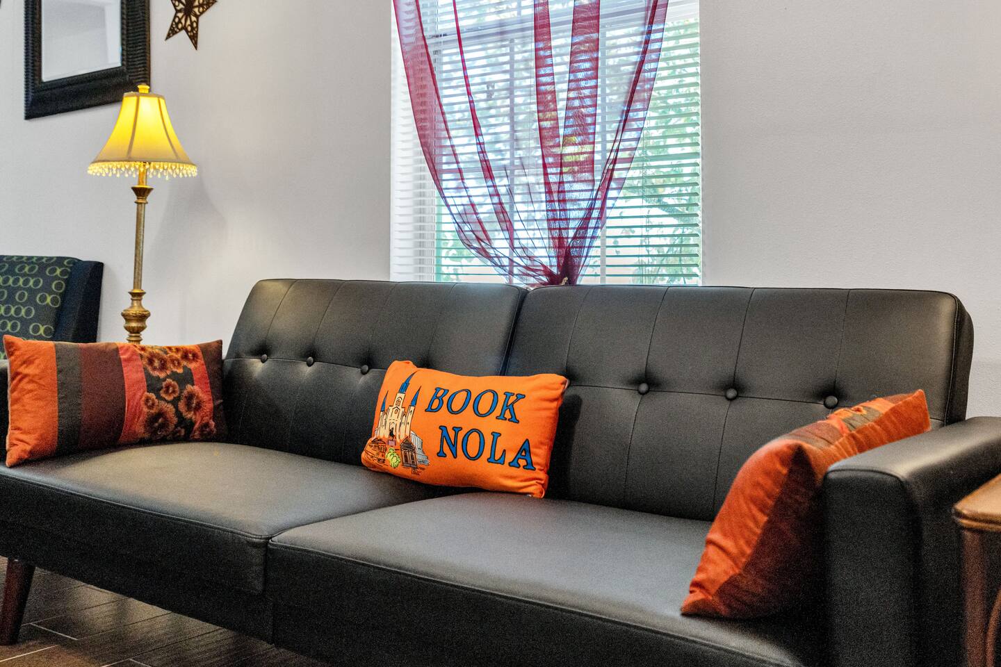 Signature pillows showcasing hometown pride