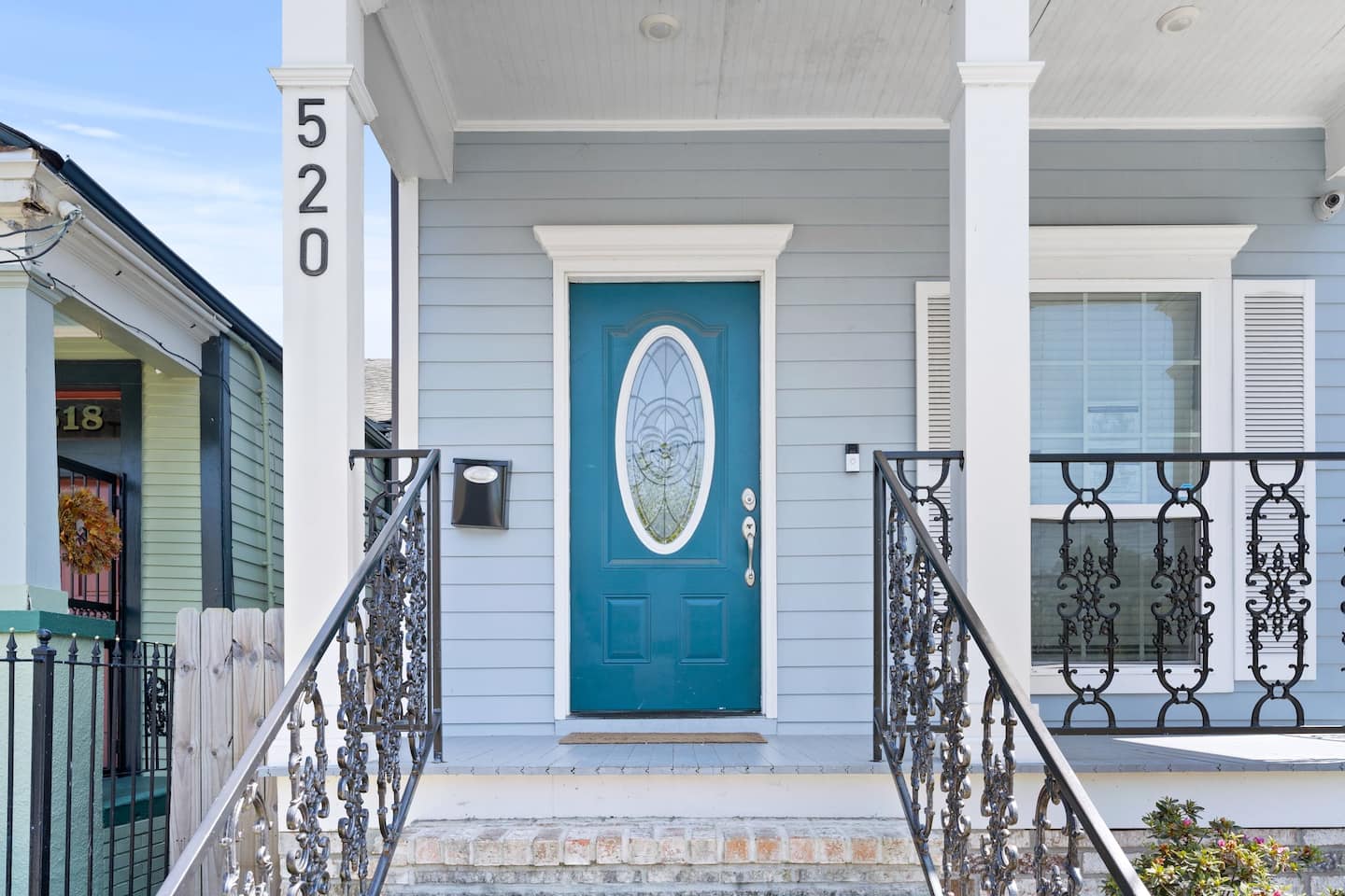 Front door of property