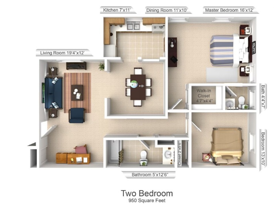 Pinebrook 1102 Wharton Drive 2br
