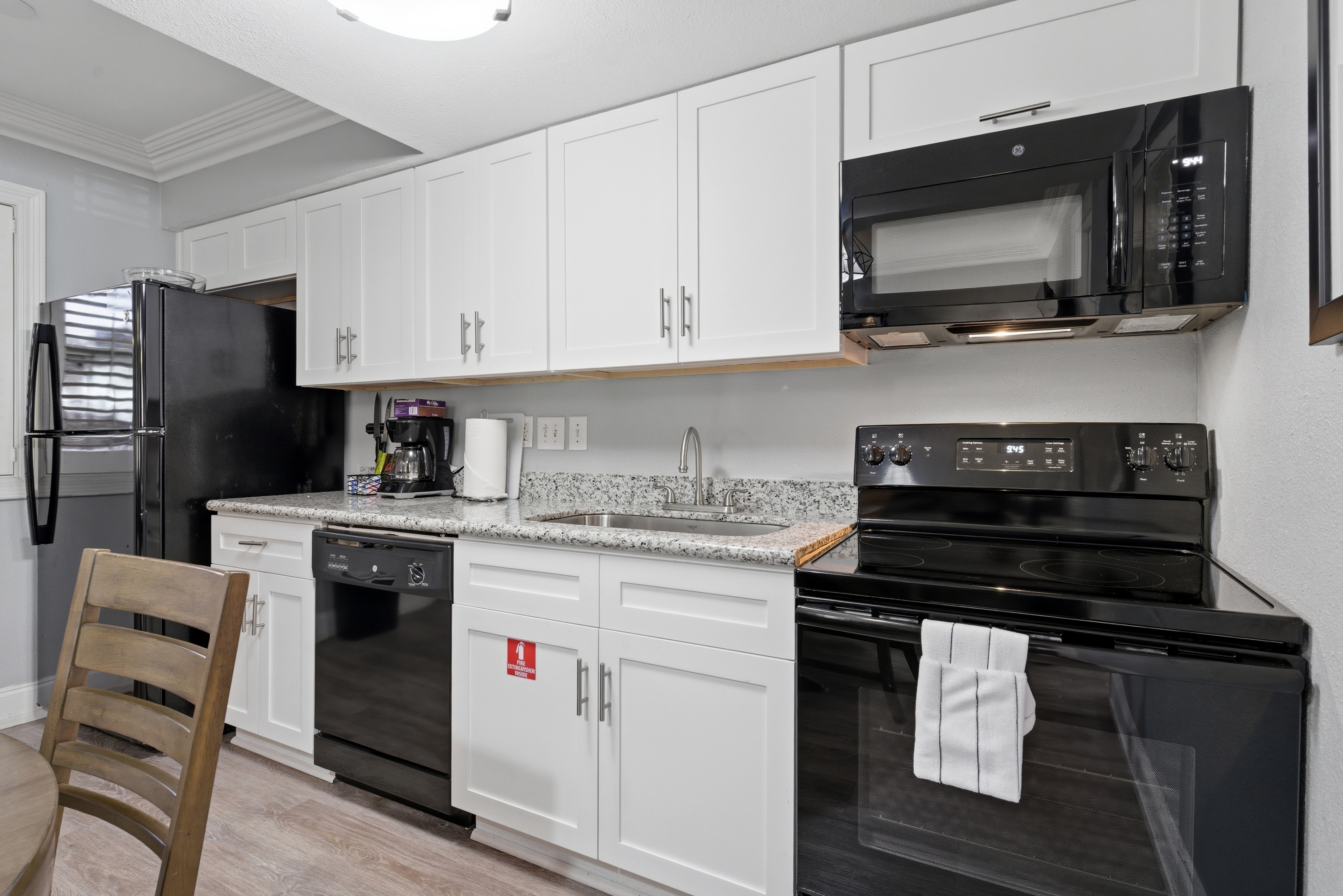 Modern kitchen with clean finishes