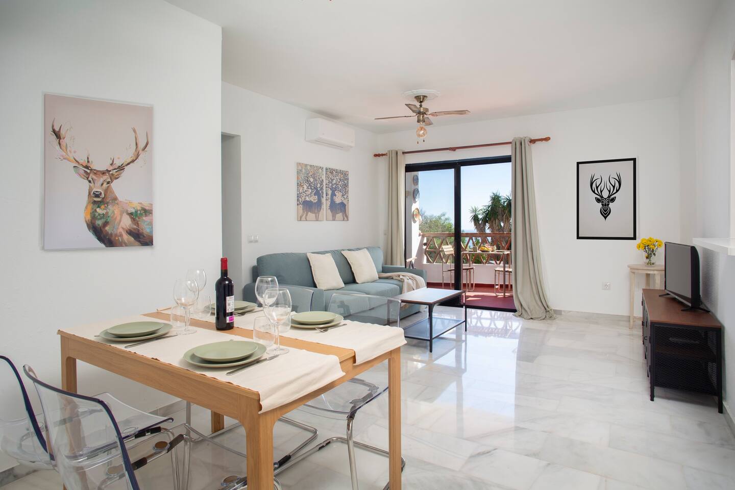 Cozy Apartment with Terrace — Mijas, Andalucía — vacation rental