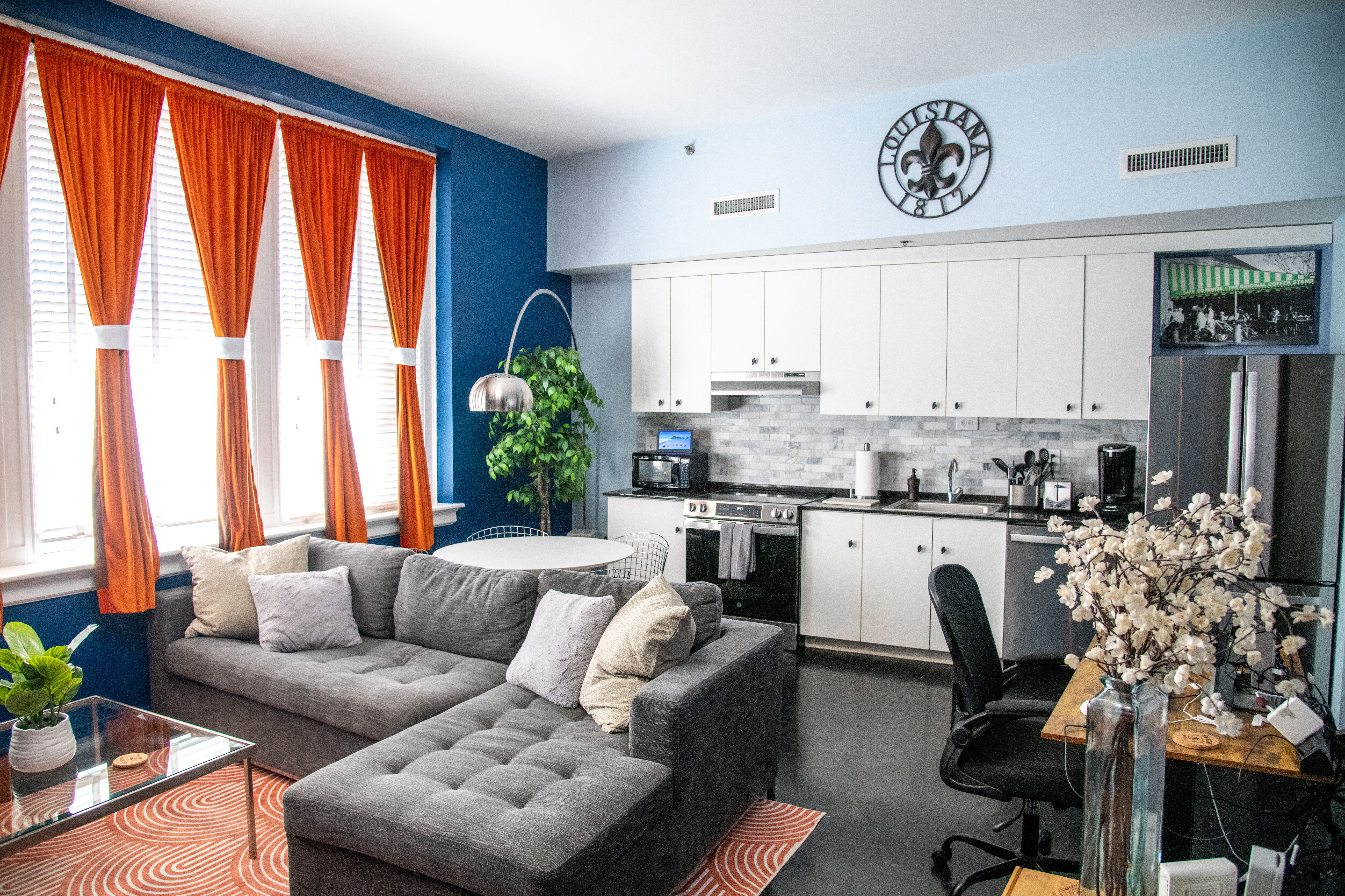 Perfect for relaxing or entertaining together.