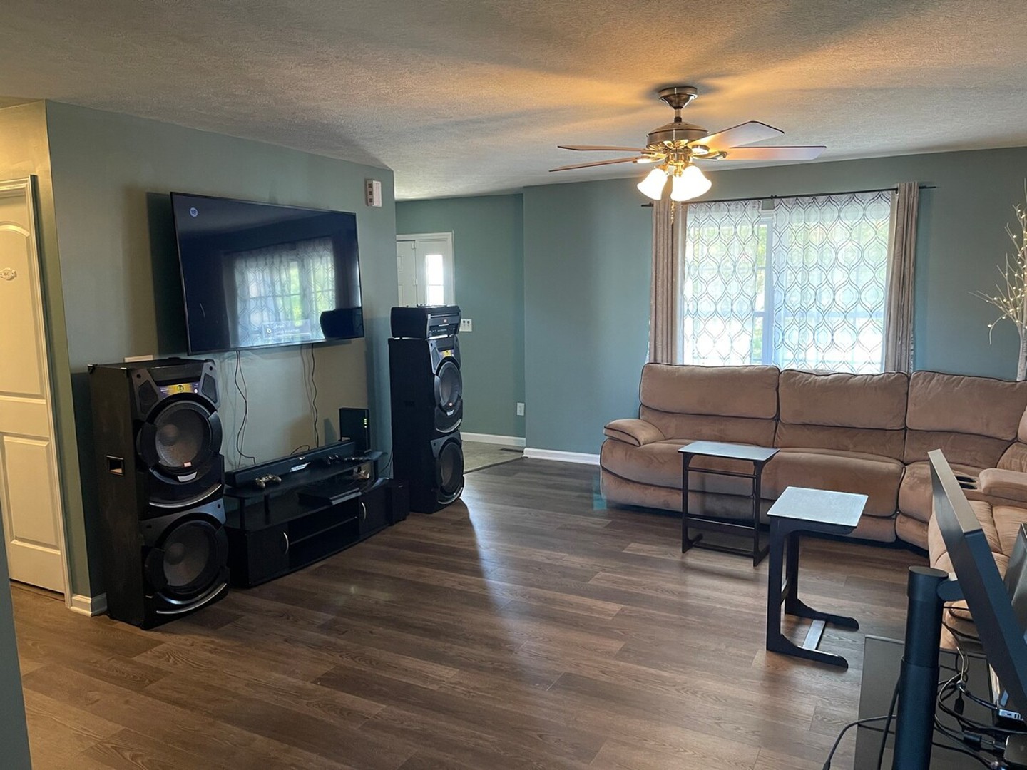 Roku TV and sound system