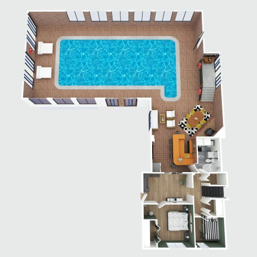 Pool Floor - Floor Plan