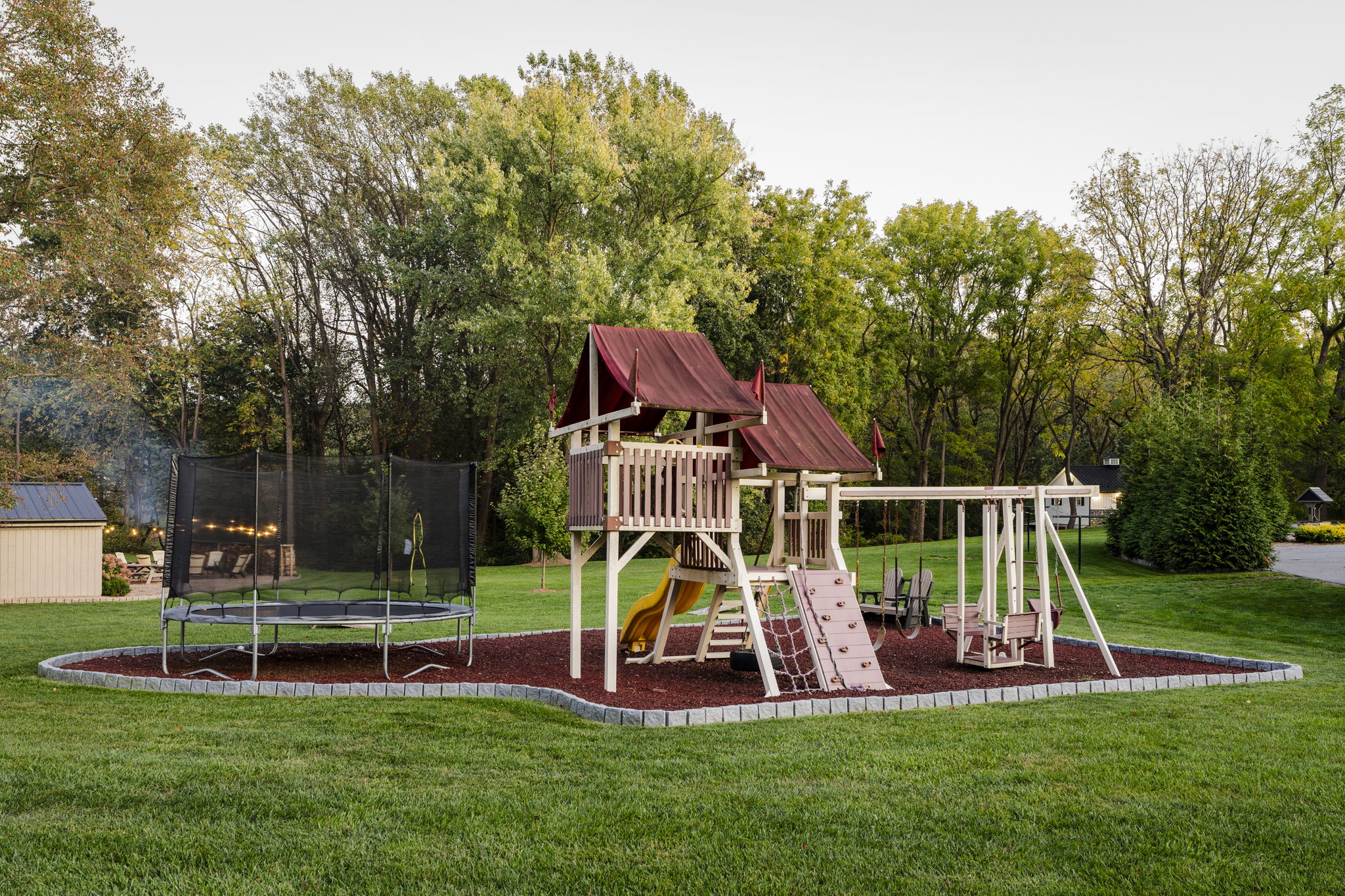Bunk Room, Pavilion, Pickleball & Swimming Pond — Honey Brook, PA — vacation rental