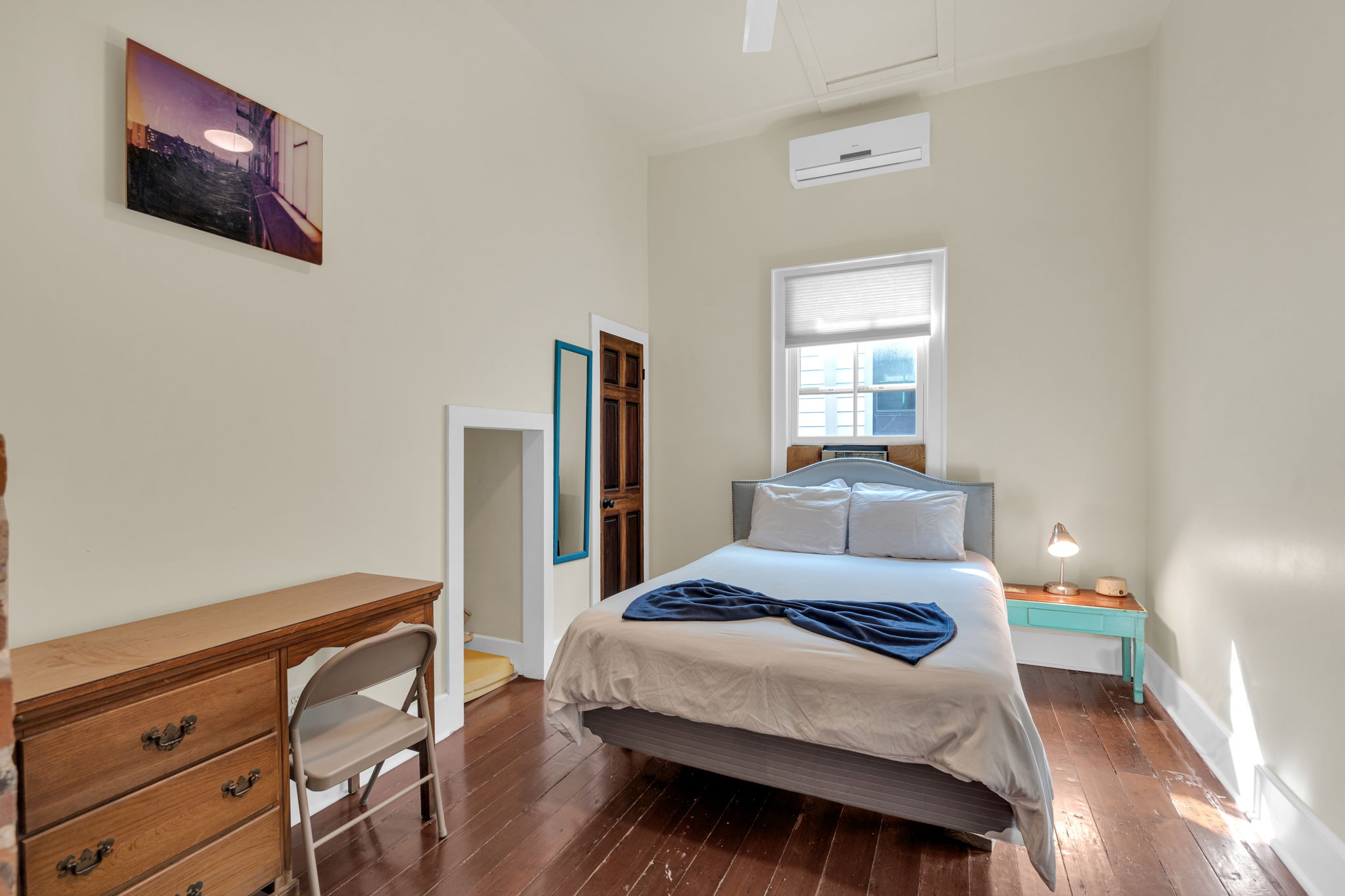 Bedroom-1: Comfortable bedroom with soft lighting and relaxing vibes.