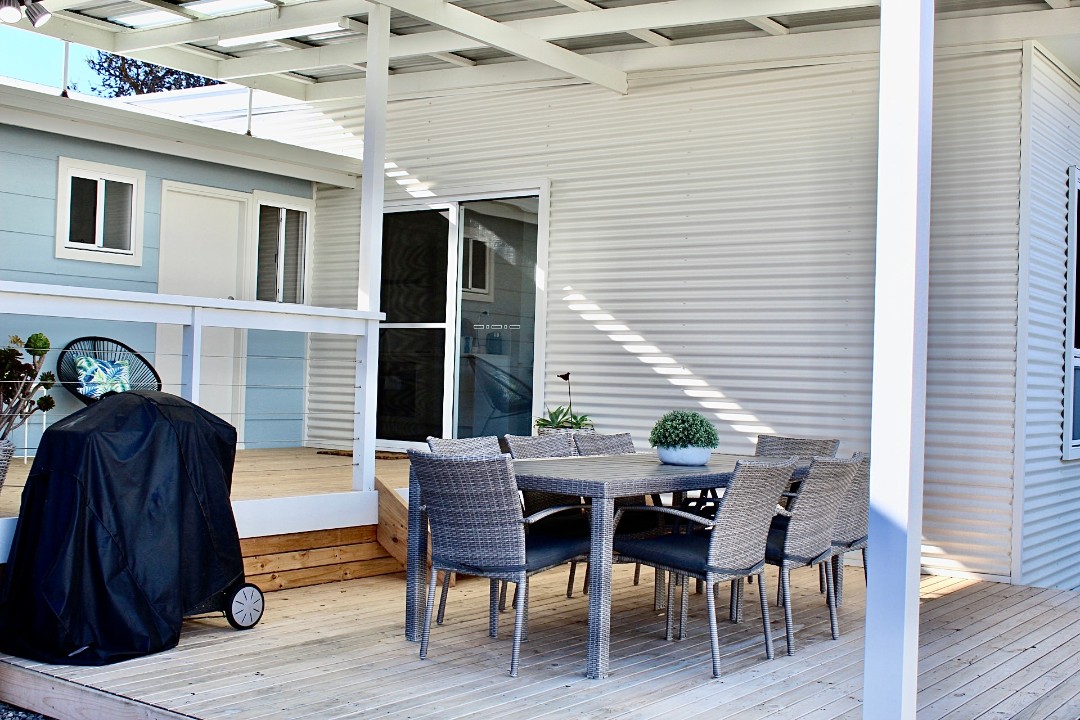 The upgraded layout creates a bright, airy space where everyone can gather, cook and unwind together.