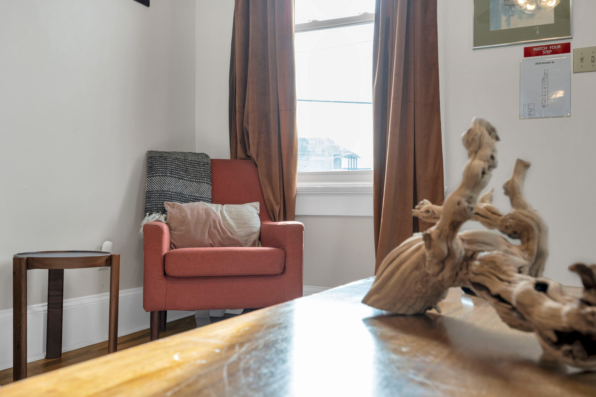 Reading nook perfect for a quiet moment