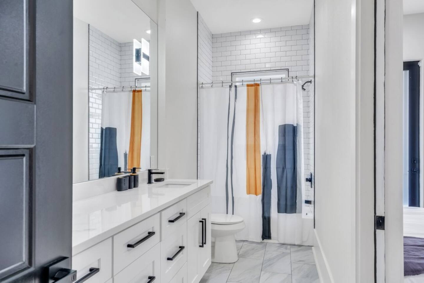 First Full Bathroom | Jack and Jill / ensuite bathroom | Upstairs