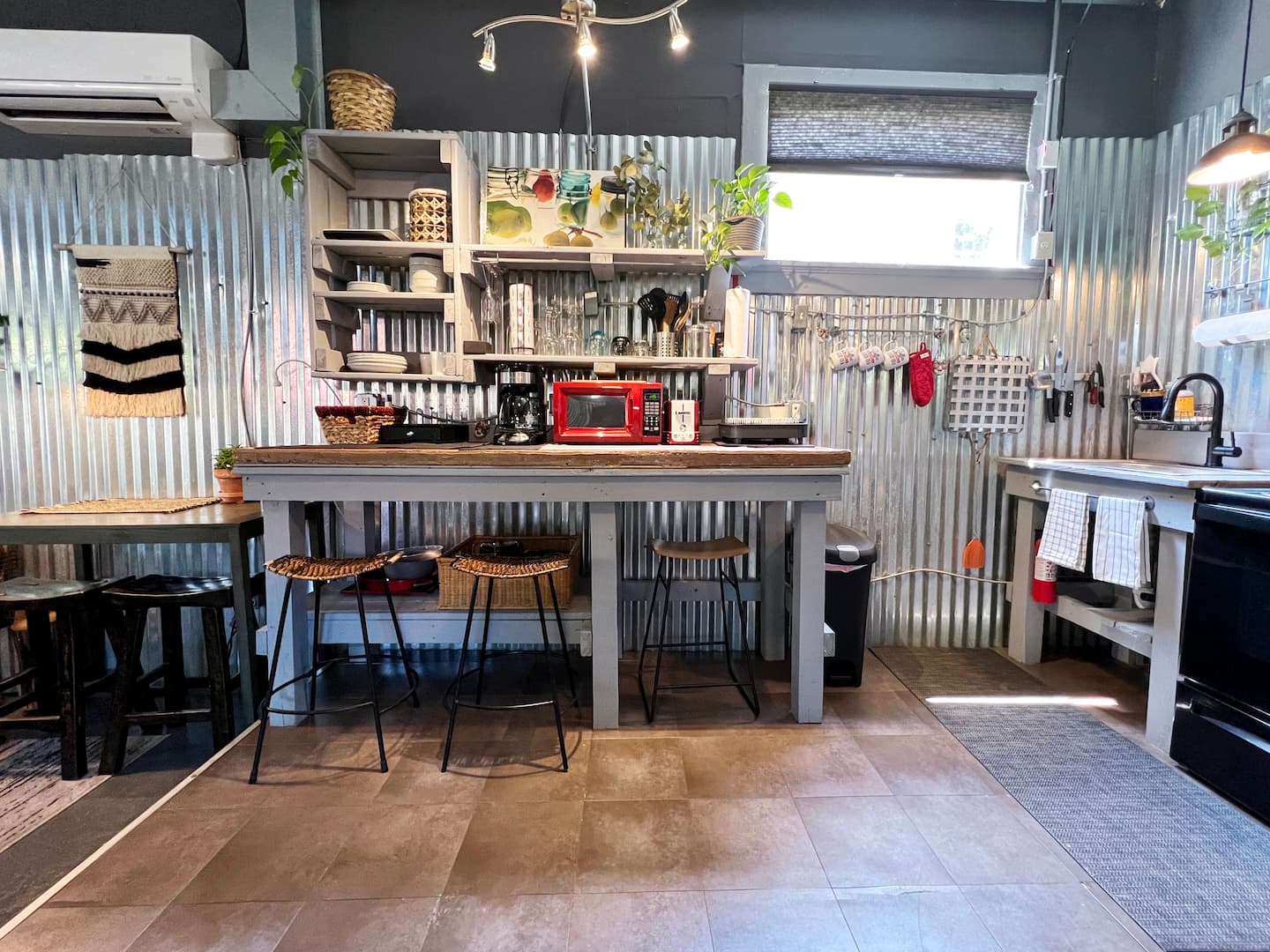 Simple yet practical: The Studio has a small yet functional kitchen perfect for preparing quick meals and storing delicious leftovers.