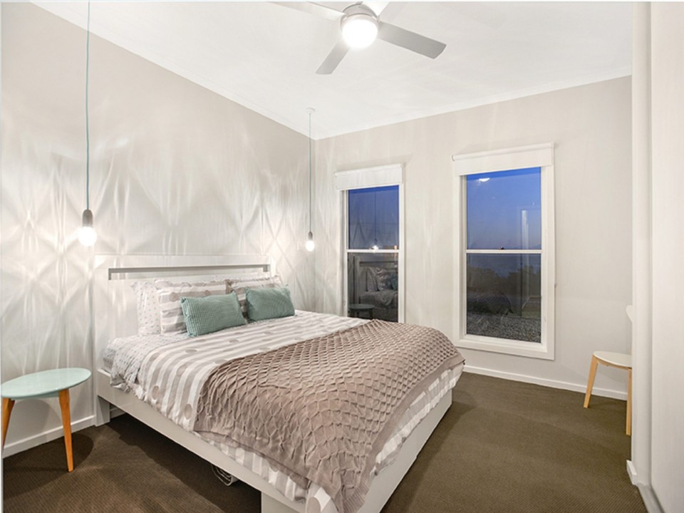 Four well-sized bedrooms with flexible bedding arrangements designed for families, groups, or couples, supporting comfortable and functional stays.