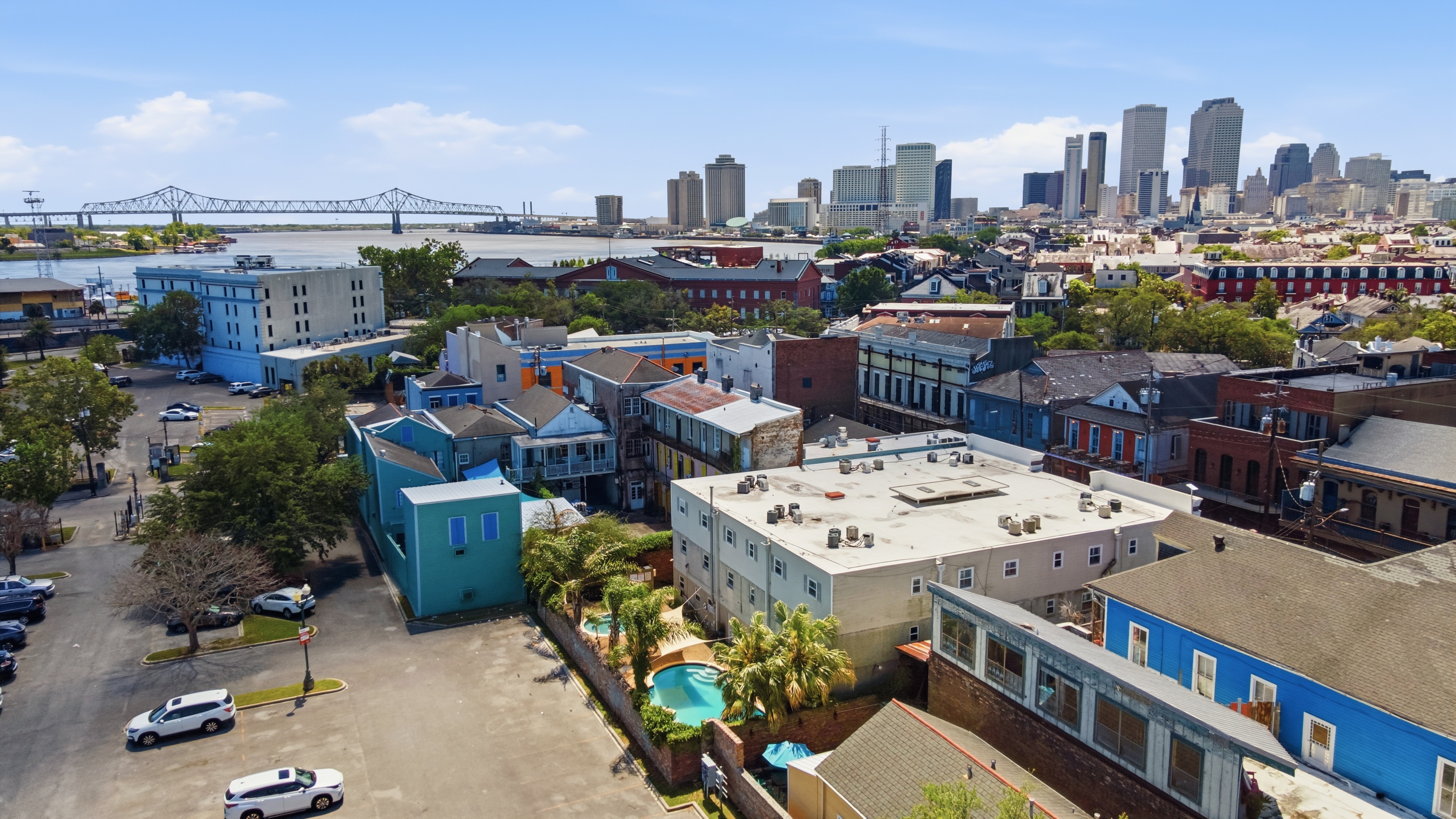 A skyline that feels uniquely New Orleans