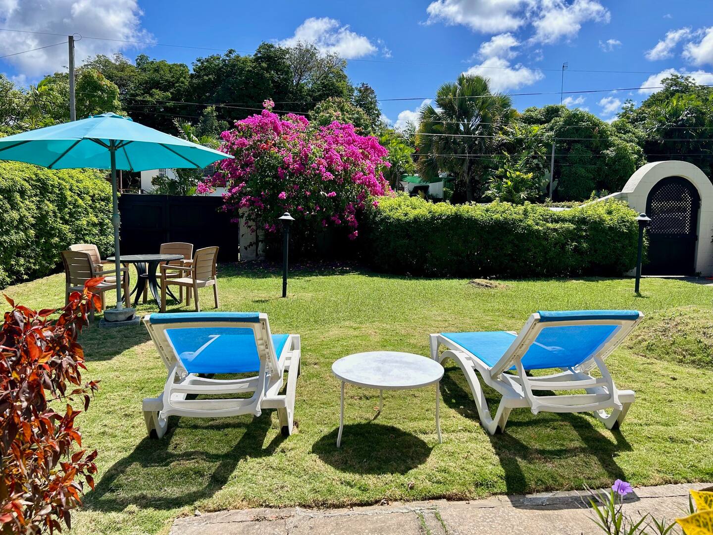 Garden Patio Haven | Beach Club | Steps to Beach — Holetown, Saint James — vacation rental