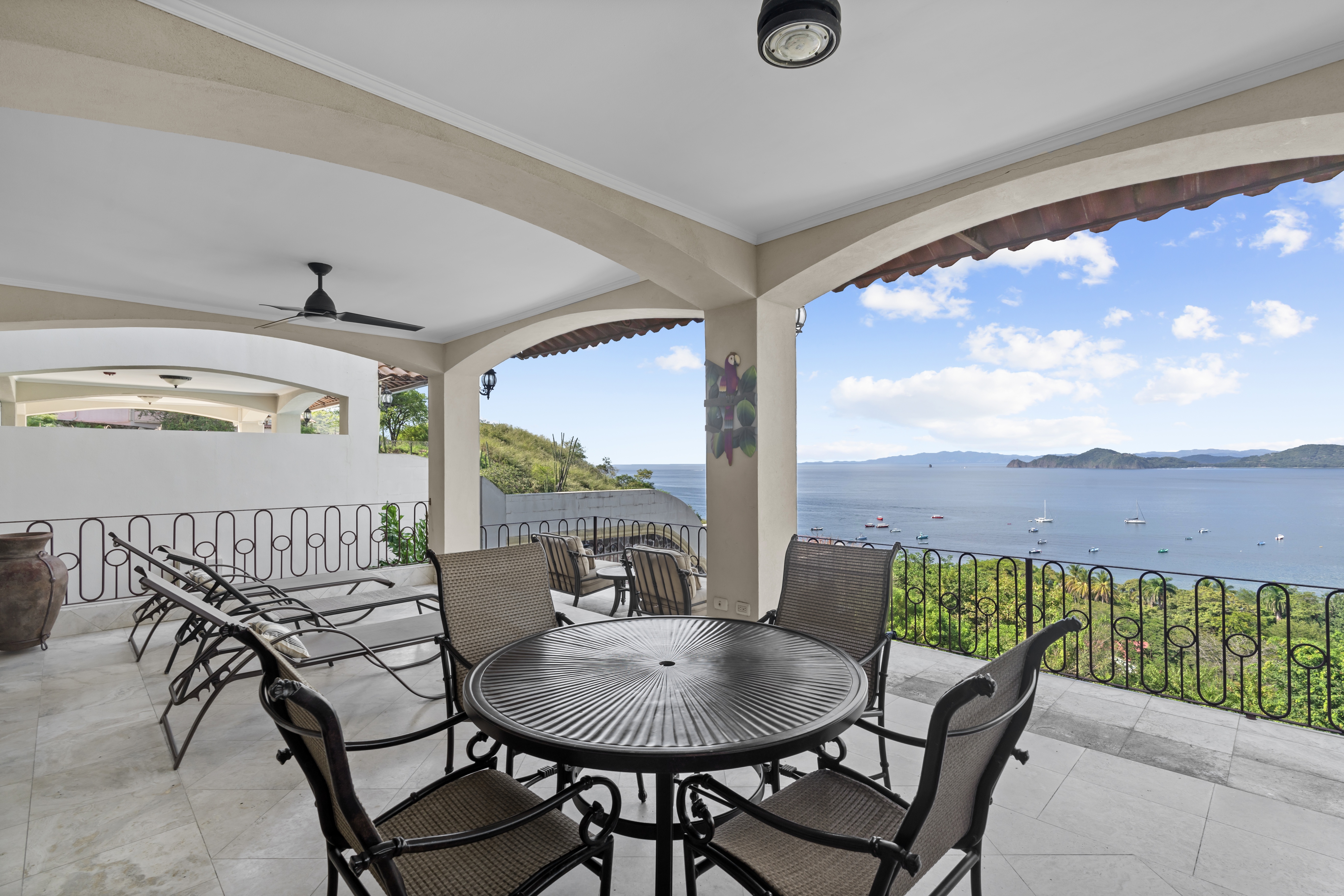 Gated Complex w/Pool - Oceanview Terrace w/BBQ  — Playa Hermosa, Provincia de Guanacaste — vacation rental