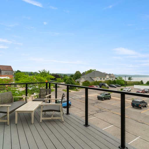 Private Deck Retreat: Sip coffee with stunning views just steps from Lake Charlevoix!