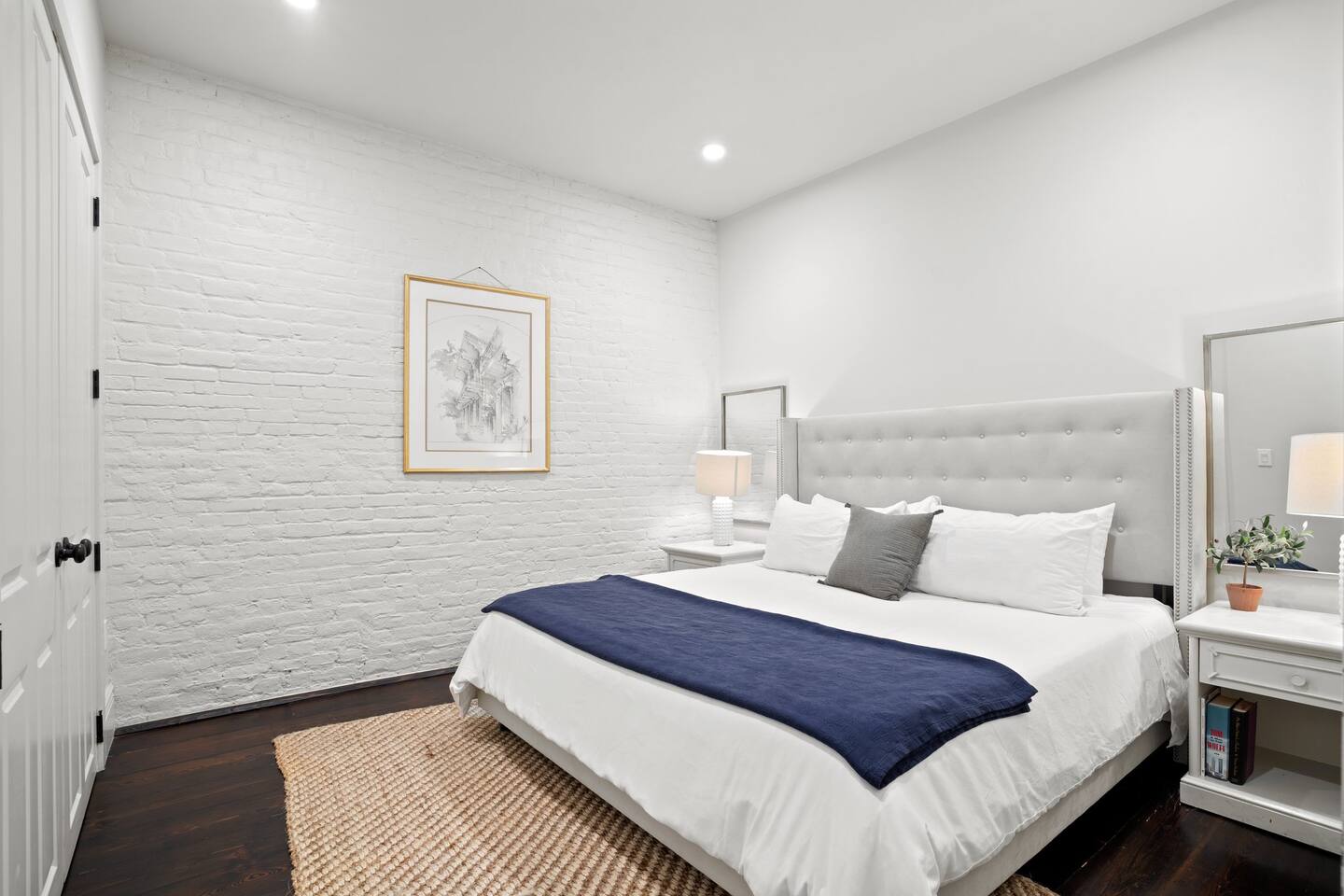 Beautiful comfortable king bedroom