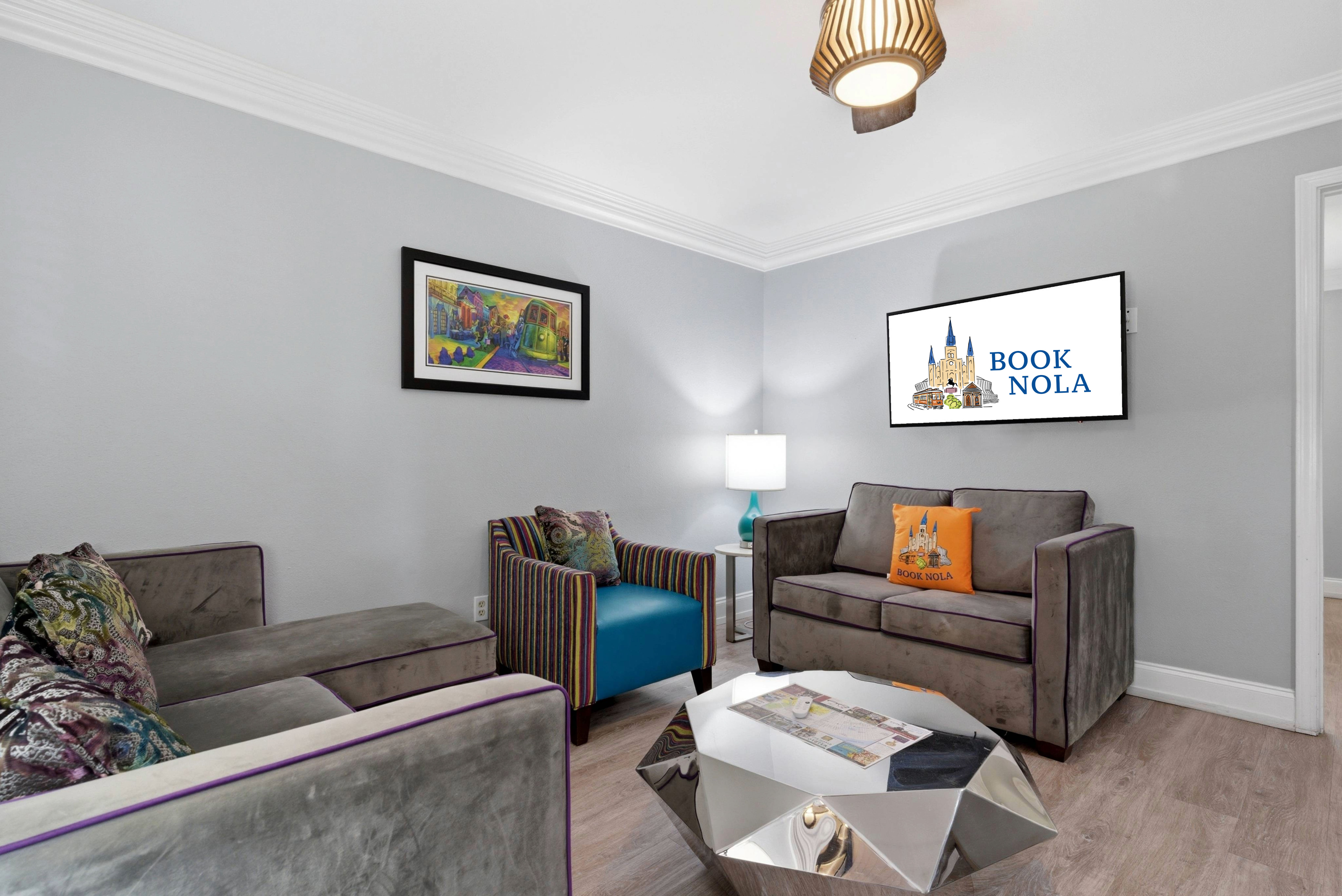 Soft toned sleep space for deep rest