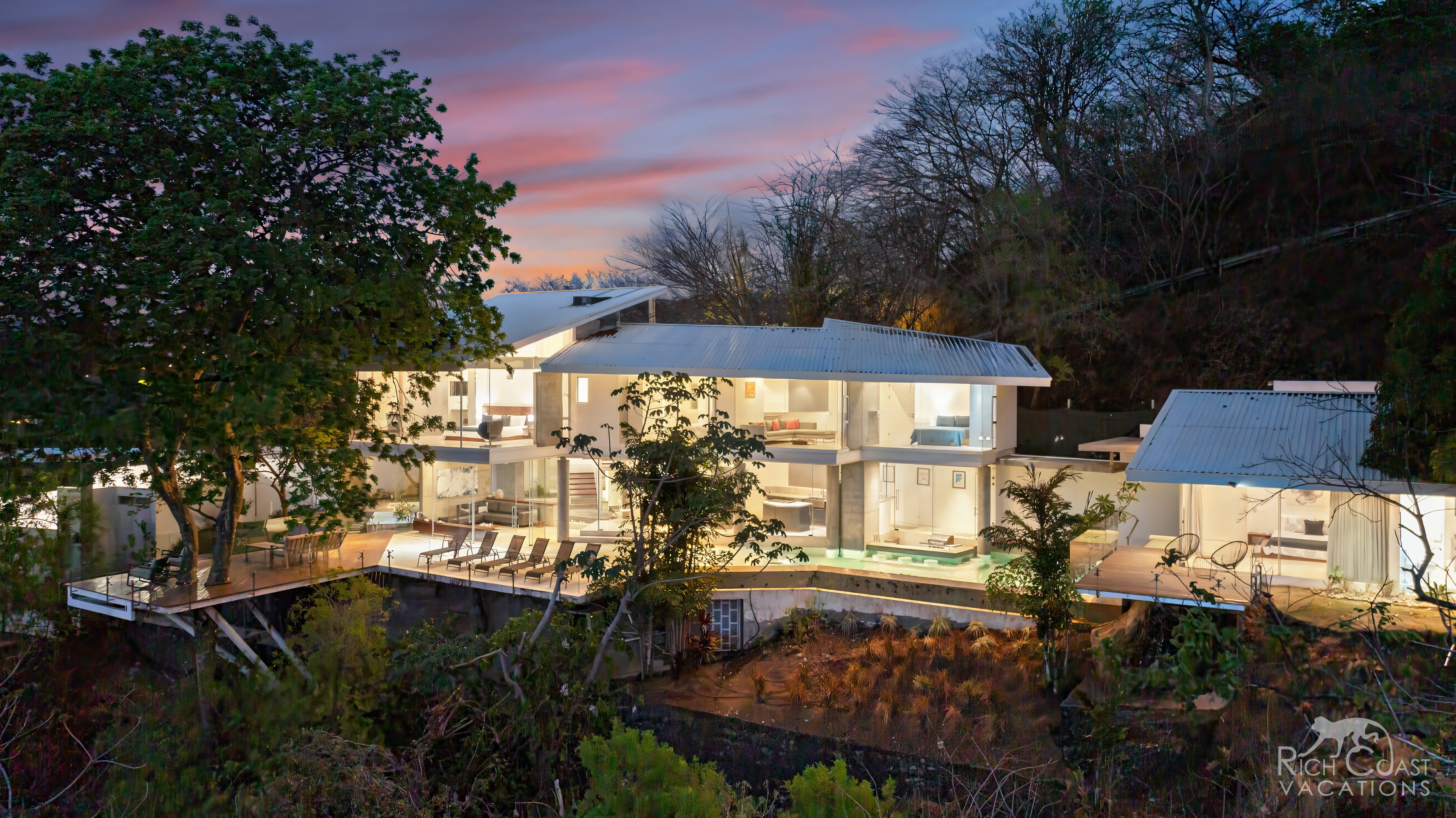 Unique Hillside Villa with Expansive Ocean Views — Playa Ocotal, Guanacaste Province — vacation rental