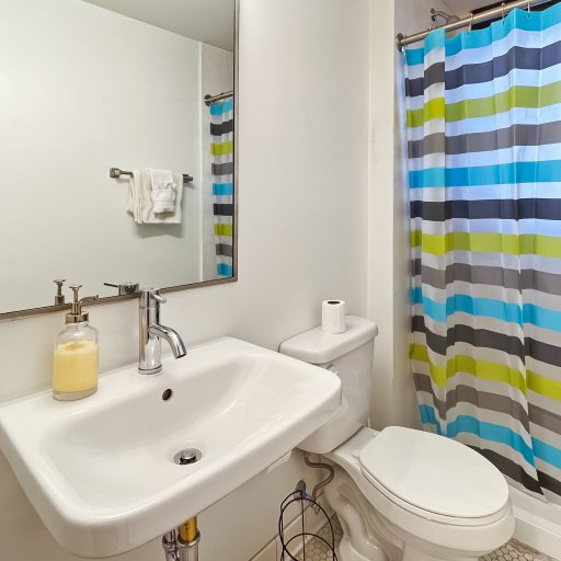 Bathroom with shower