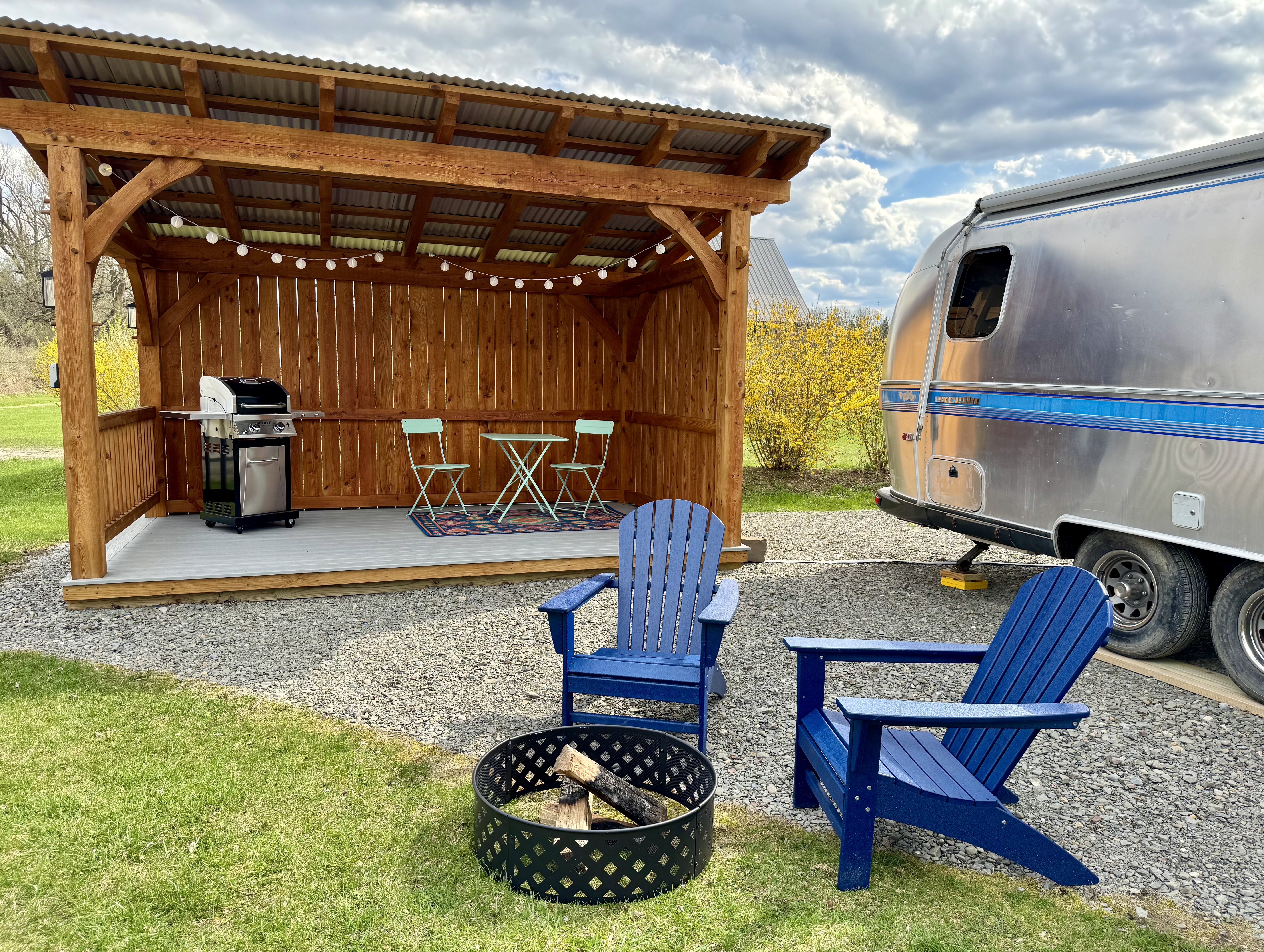 Sweet Vintage Airstream in FLX Wine Country — Hector, NY — vacation rental