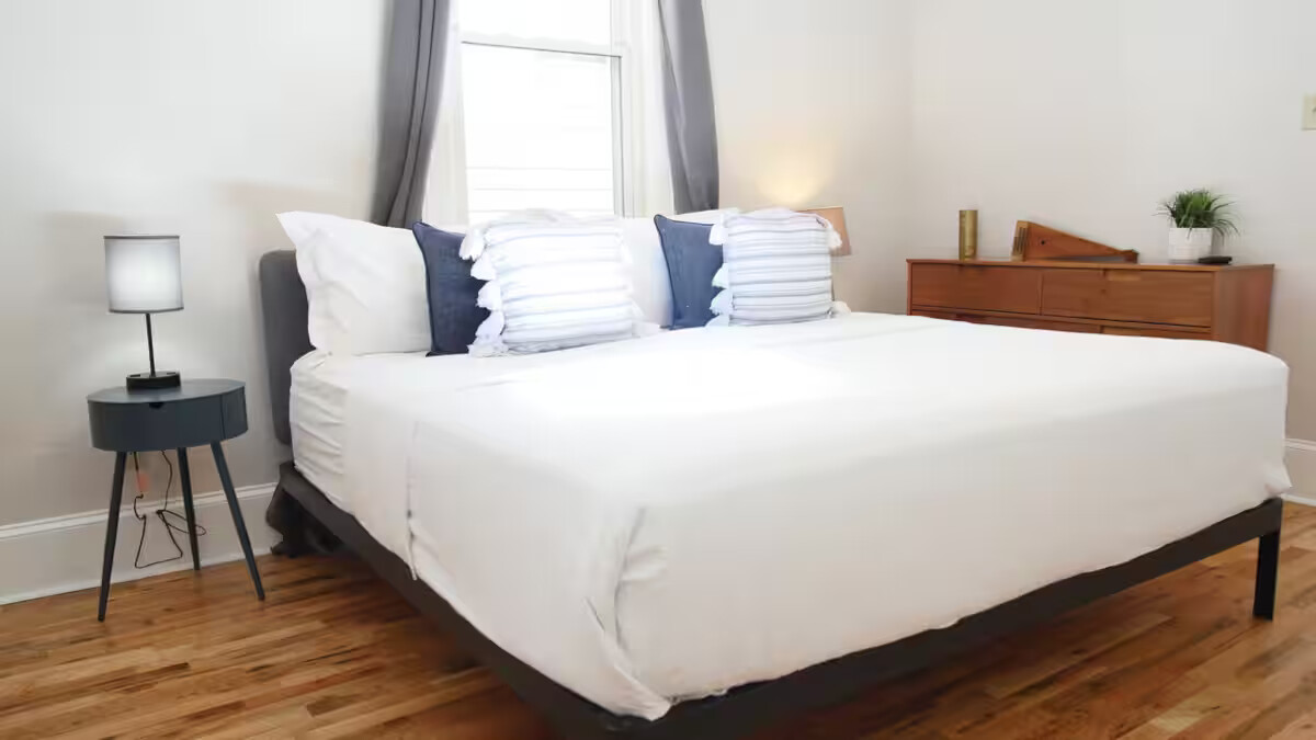 Bedroom number 2 with King size bed.