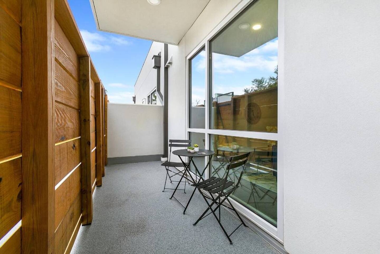 Outdoor seating area!