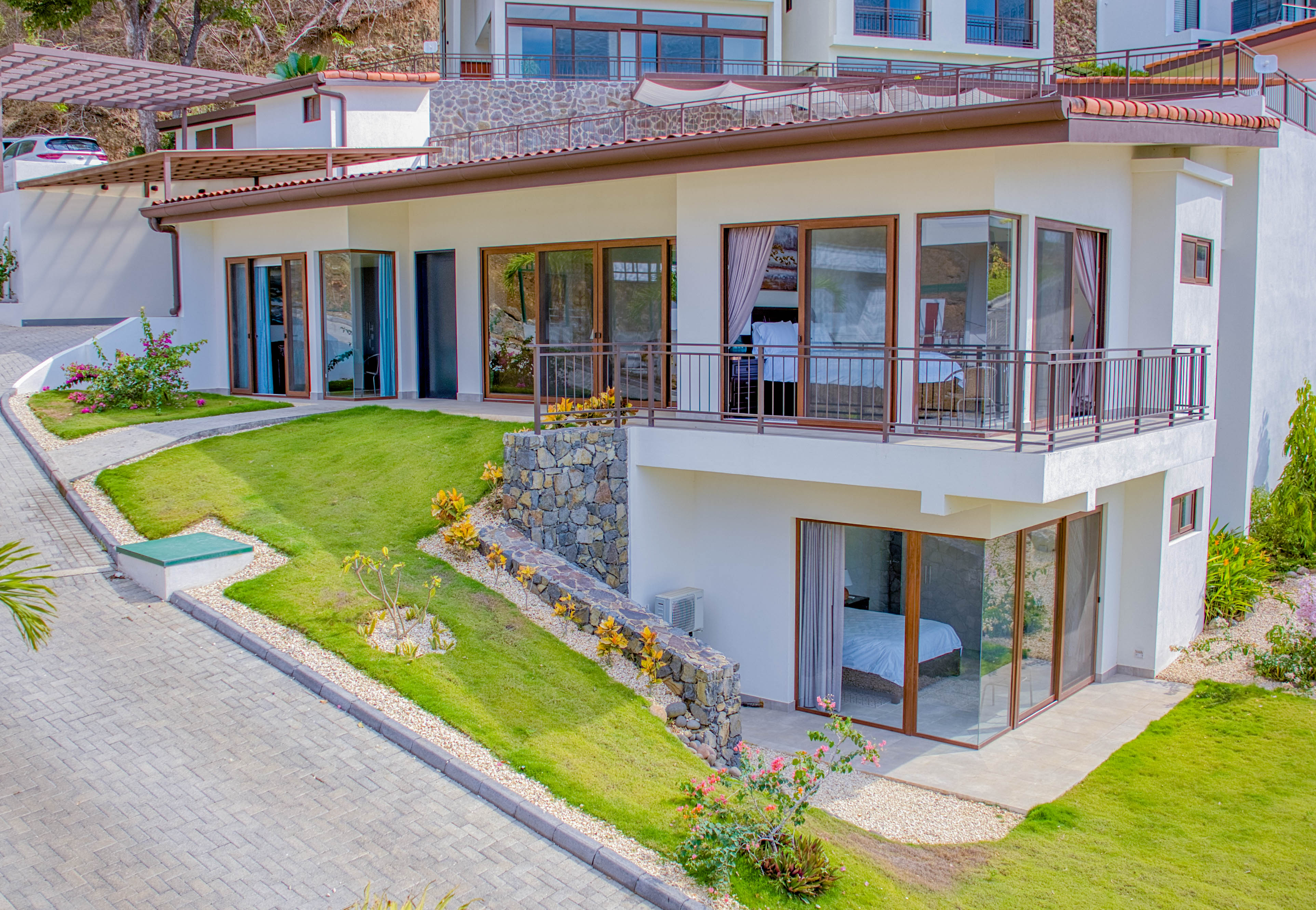 Stylish 2-Level Villa | Ocean Views + Club Access — Playas del Coco, Guanacaste Province — vacation rental