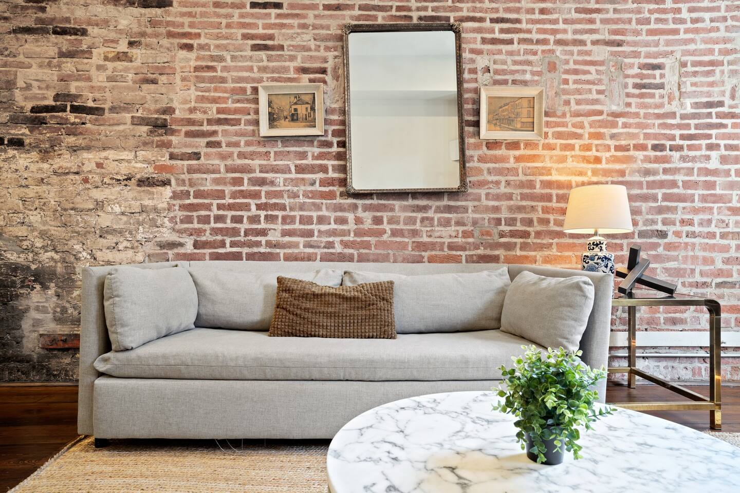 Comfy living room space perfect for lounging