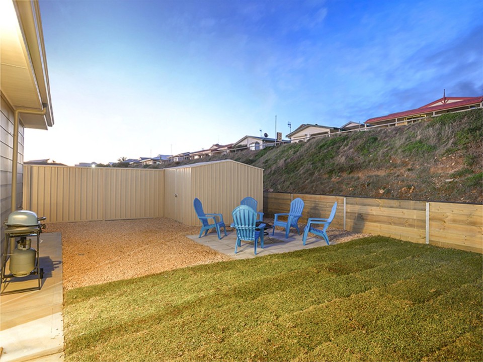 Cook a BBQ out the back where there is a second outdoor seating area