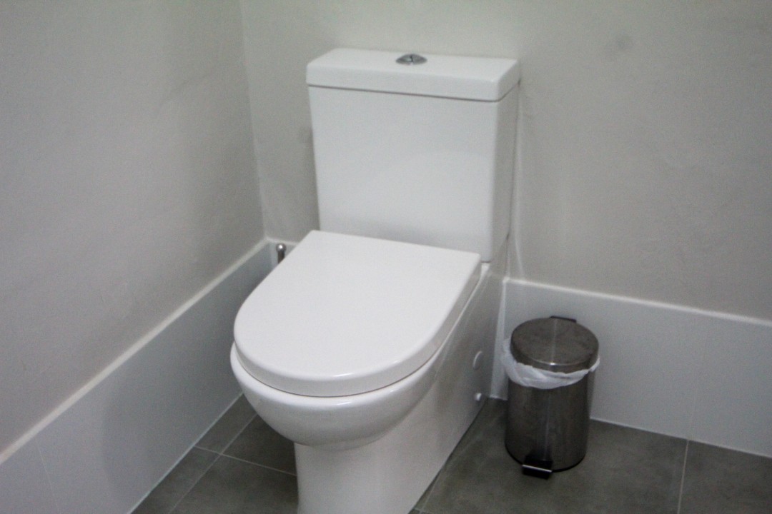 Access to coin-operated washing machine, dryer, and ironing board for guest convenience—ideal for longer stays.