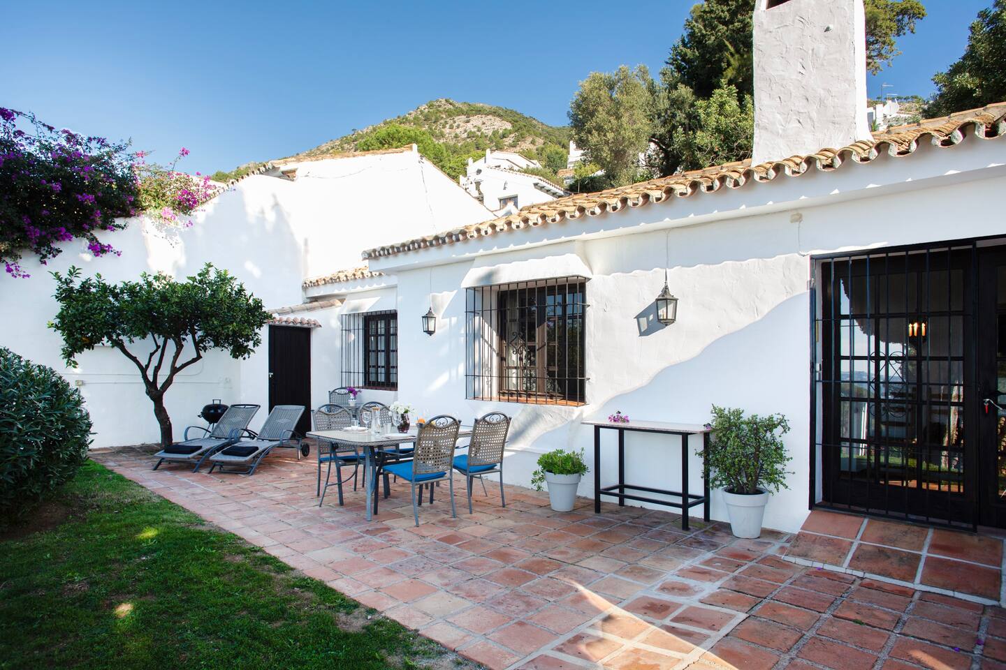 Beautiful house with garden & views in Mijas — Mijas, Andalucía — vacation rental