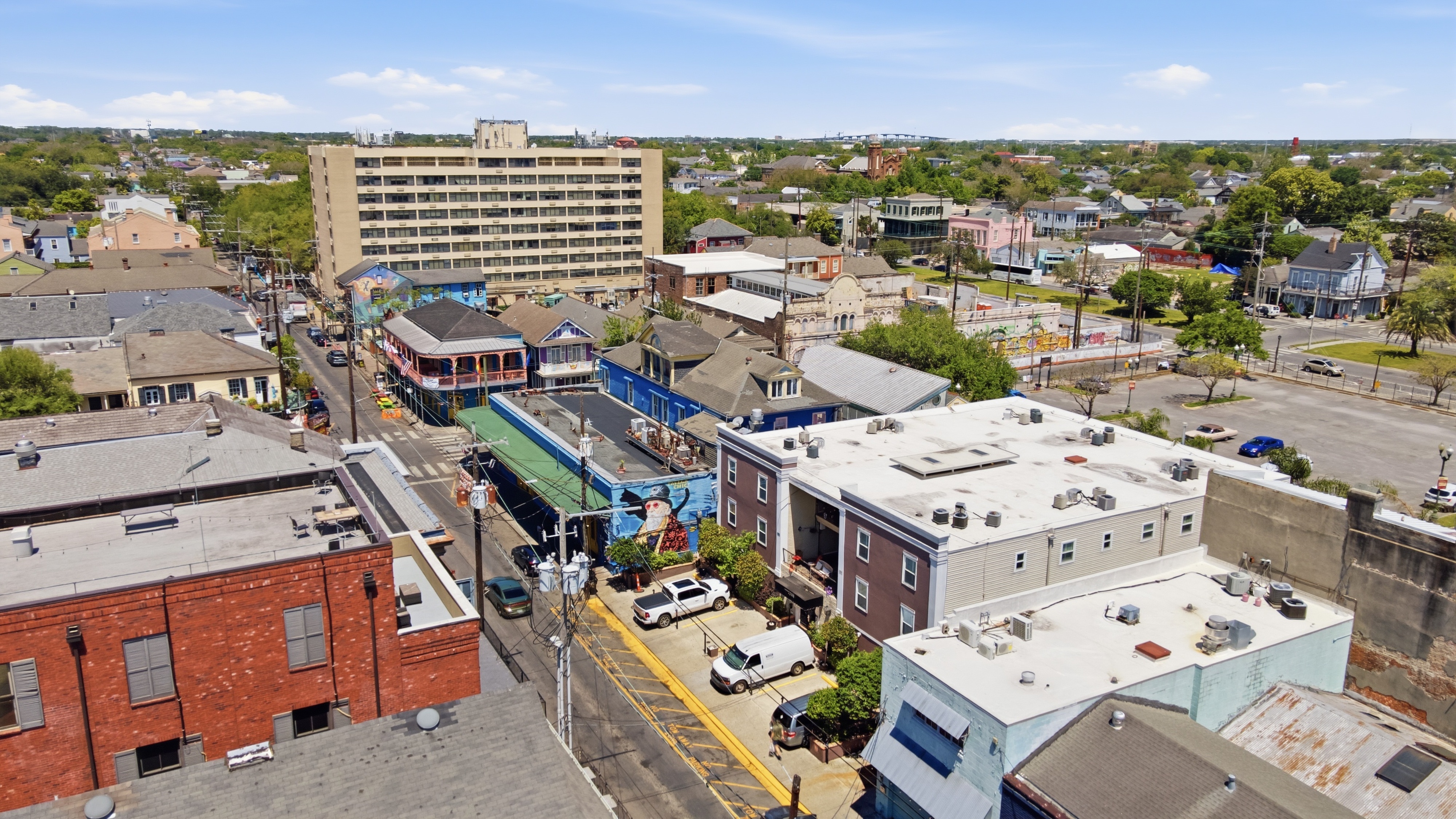 Local charm in every direction