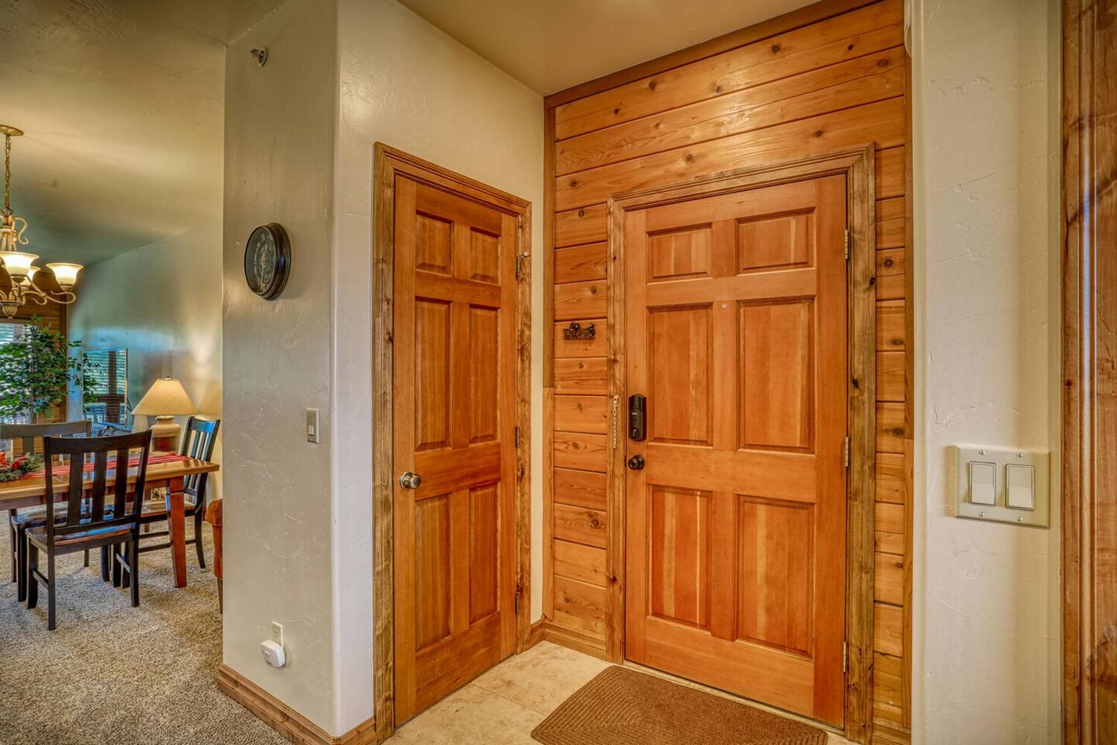 Front Door from Kitchen