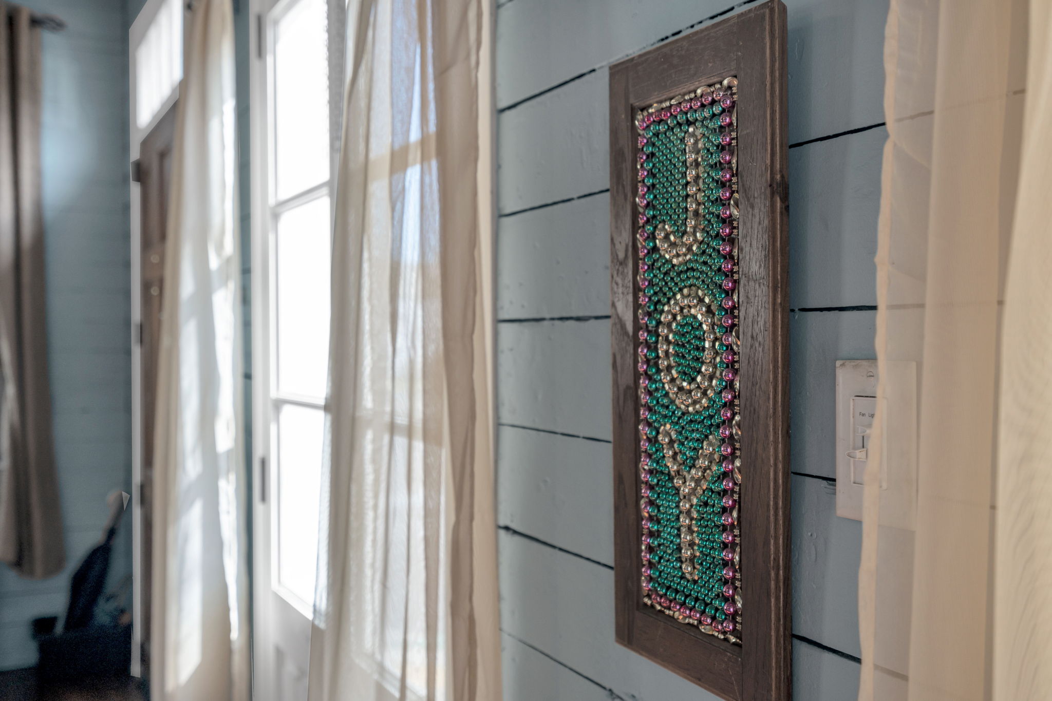 Beautiful natural light and local character throughout.