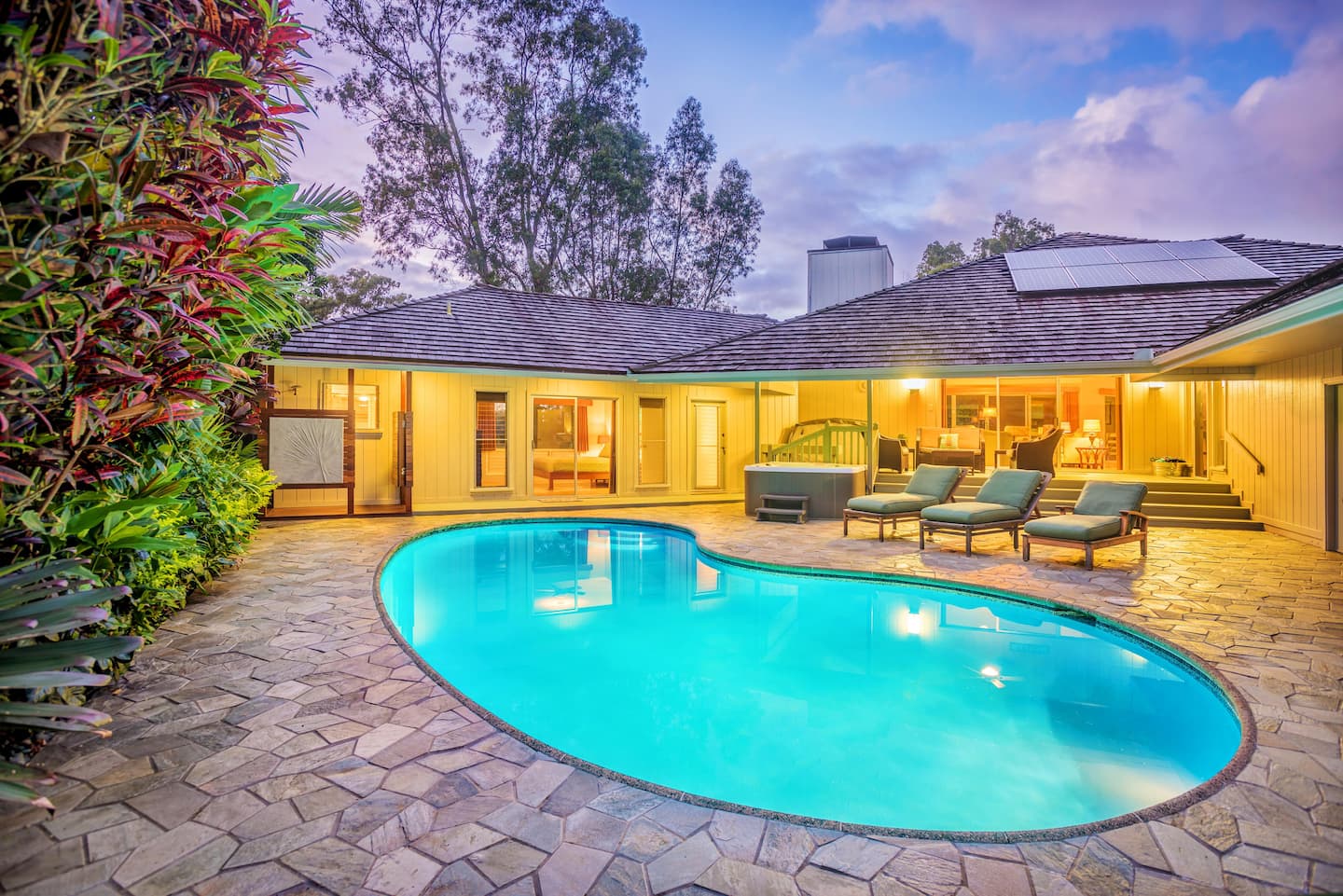 Spacious Estate With Pool And Spa - Stunning Family Retreat - Kauai, HI
