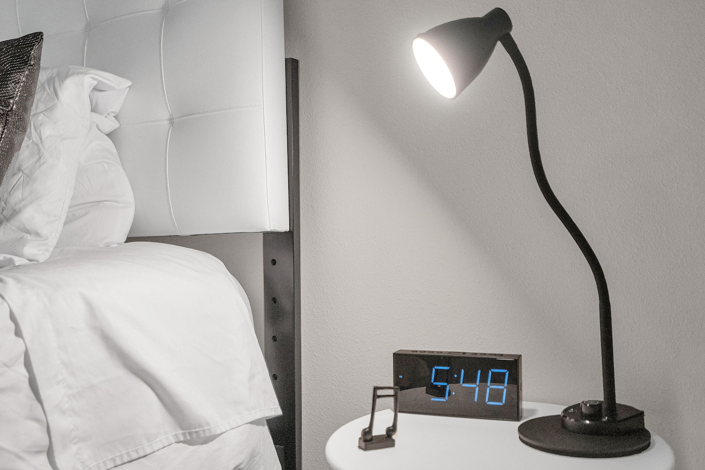 Bedside lamps perfect for nighttime reading!