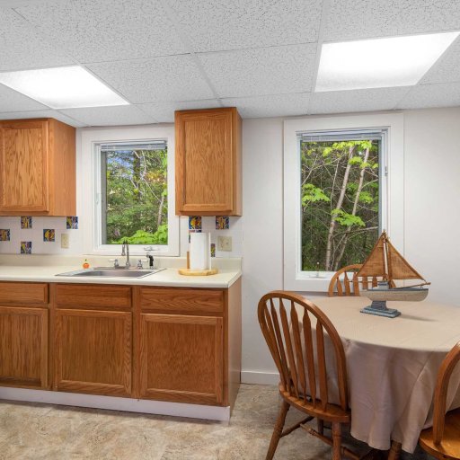 Sit down for a quiet breakfast before a day at the beach or a sunset ferry ride.
