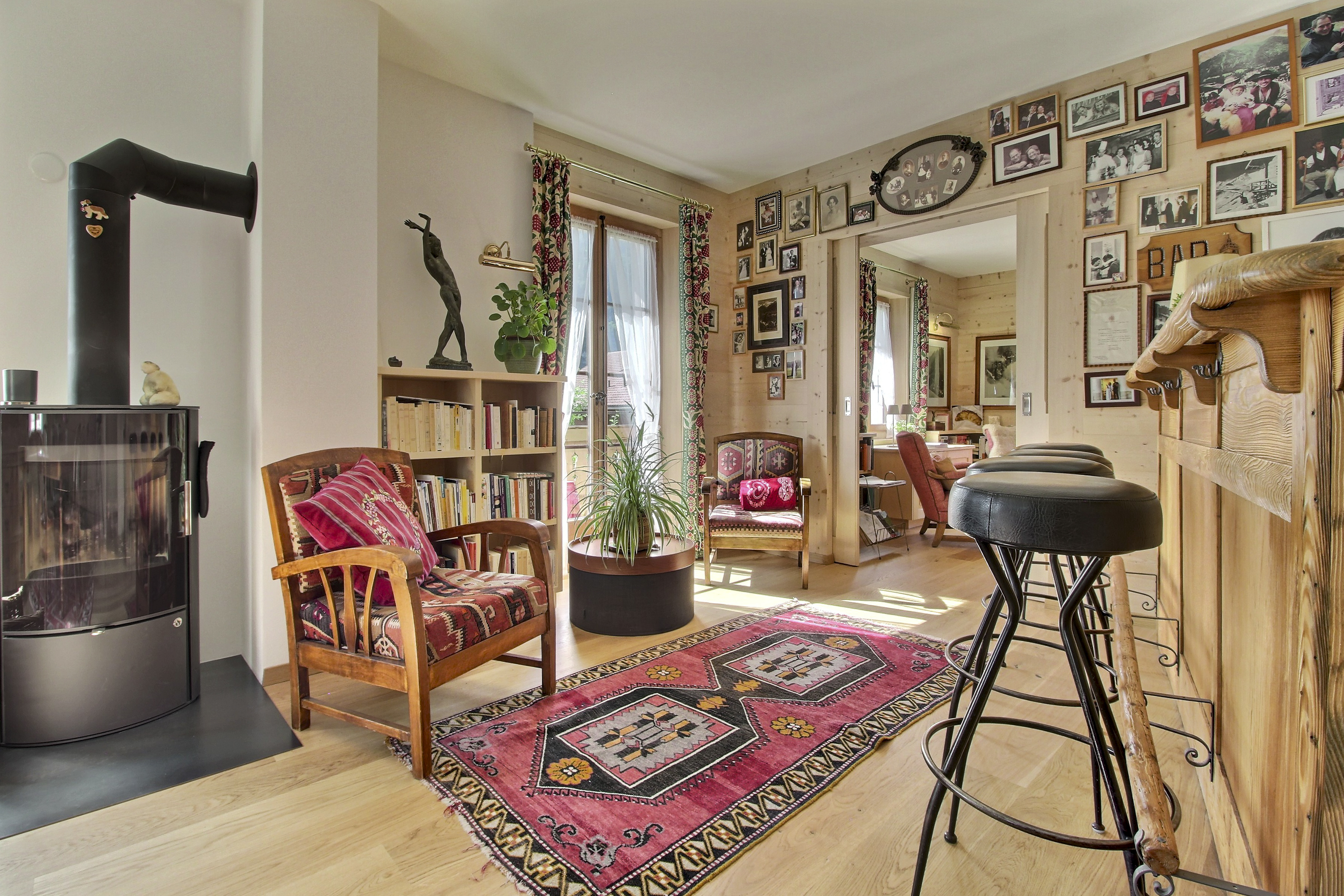 Duplex | Piano | Bar | Fireplace in Champéry, VS