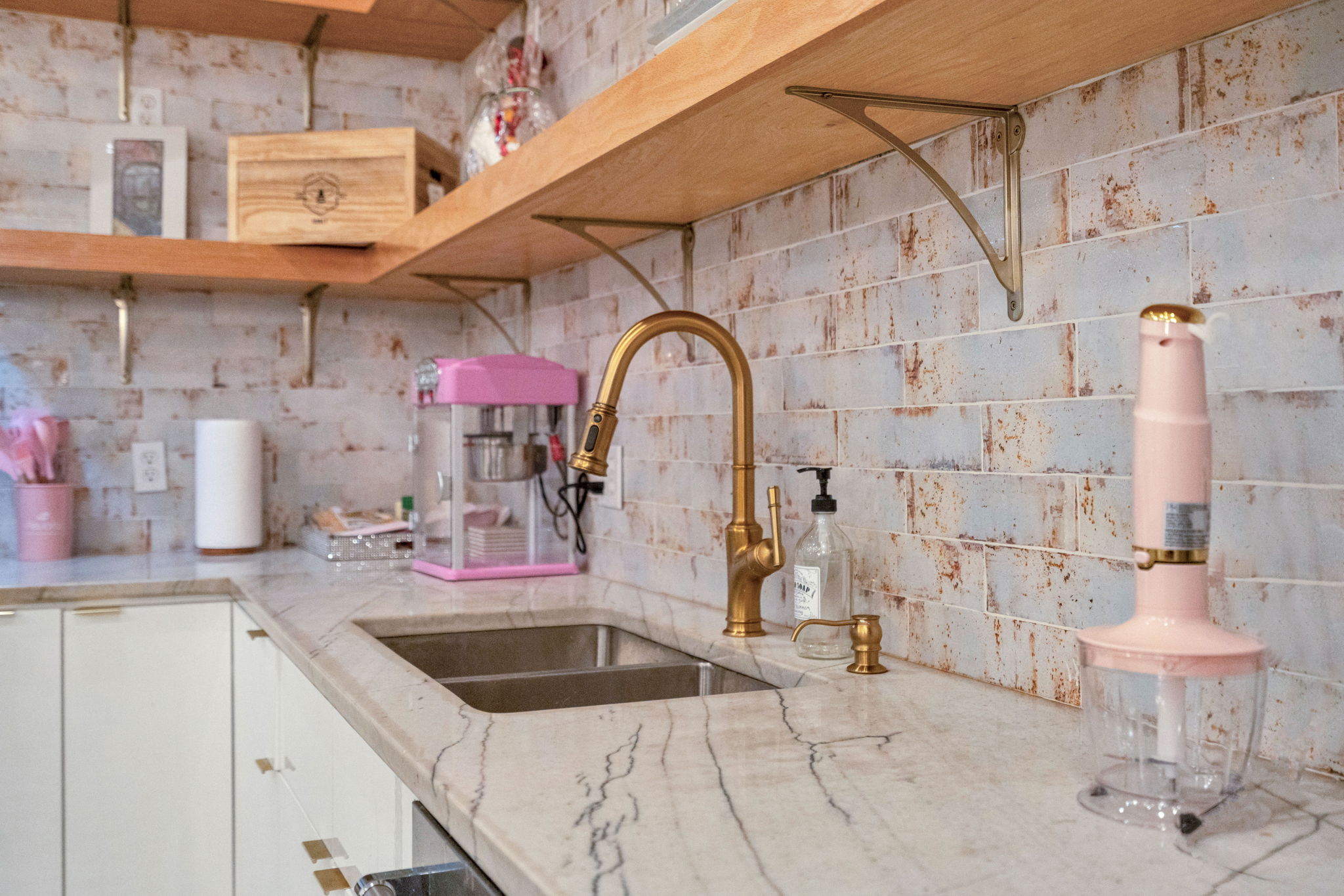 Stylish kitchen with modern touches