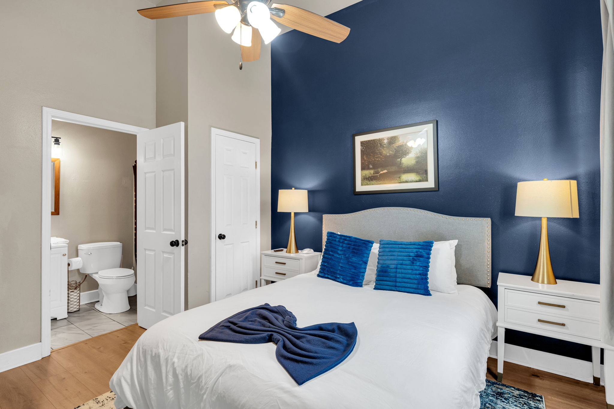 Comfortable Bedroom with Ensuite Access