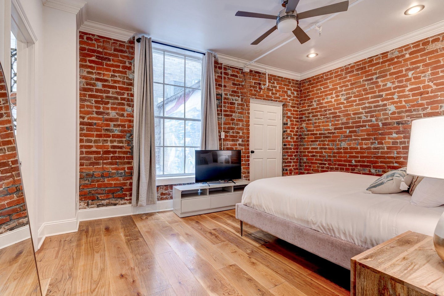 master bedroom with en suite bathroom
