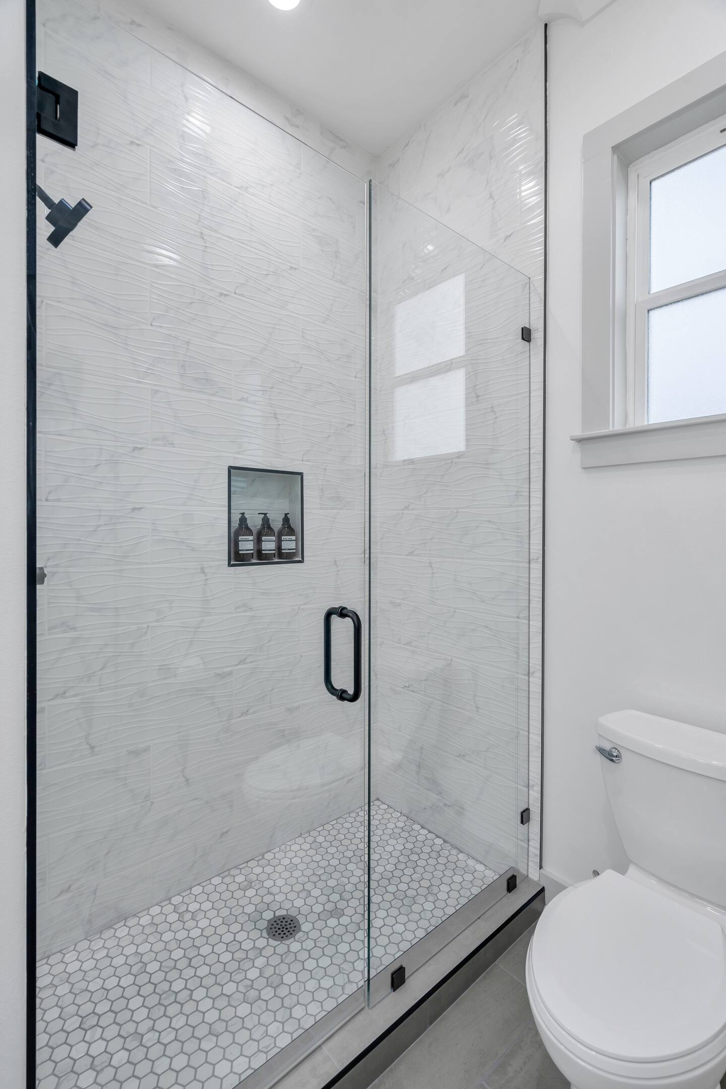 Primary Suite Bathroom, walk-in shower