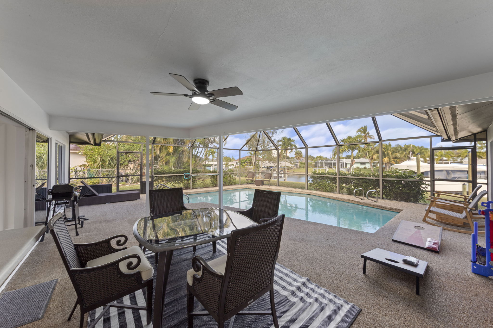 4BR Waterfront Home w/ Heated Pool & Private Dock — Fort Myers, FL — vacation rental