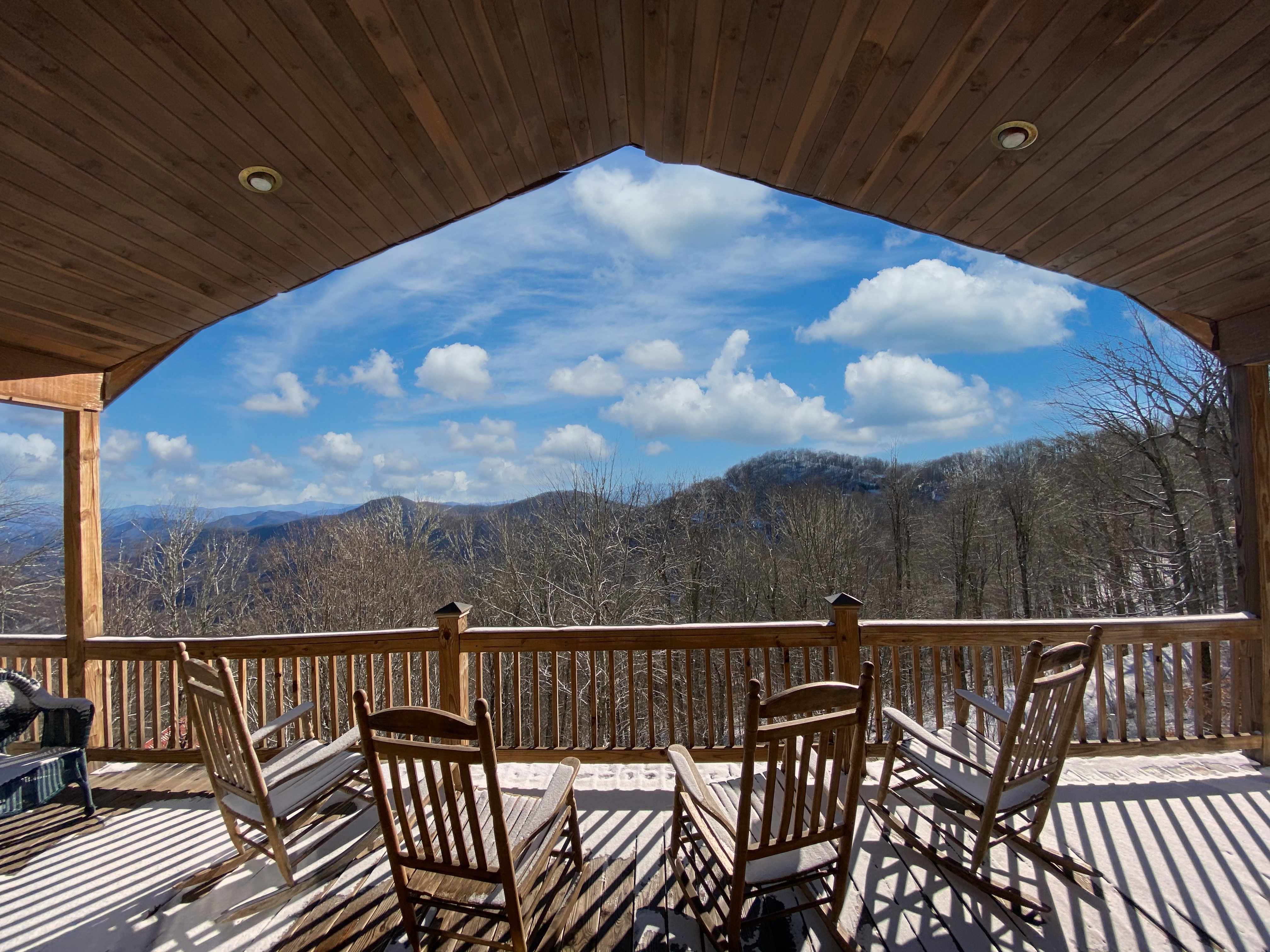 Blue Sky Summit, long distance views  — Mars Hill, NC — vacation rental